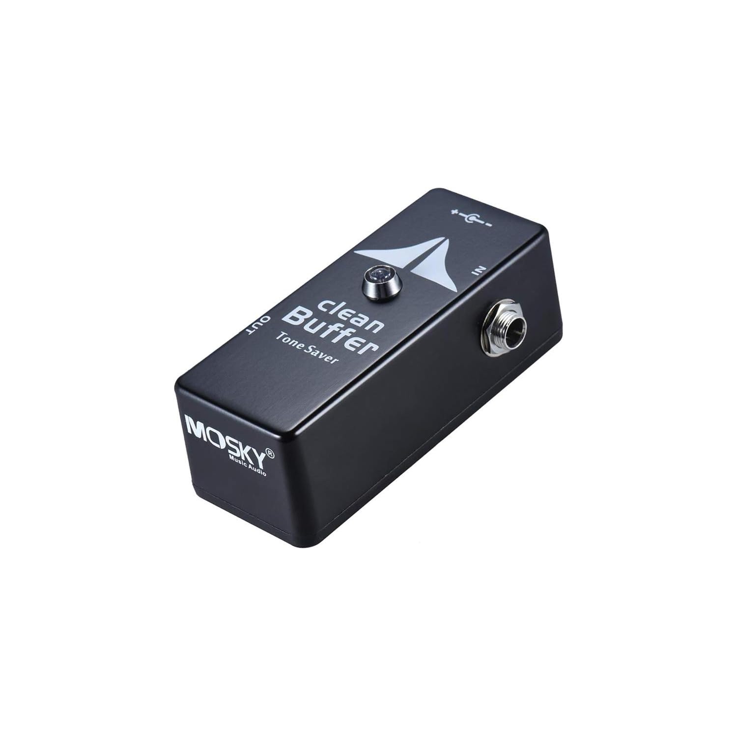 Professional guitar buffer effects pedal - solve the sound loss of multi-effect pedals Zinc-aluminum alloy mini body Pure signal path