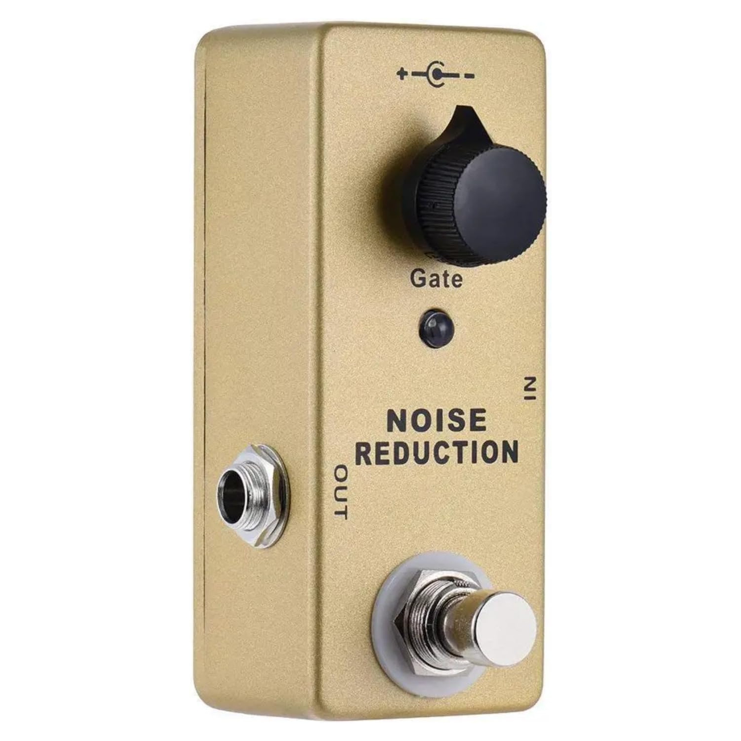 Professional noise reduction gate guitar effects pedal - 26dB efficient noise reduction True bypass design Single knob threshold adjustment