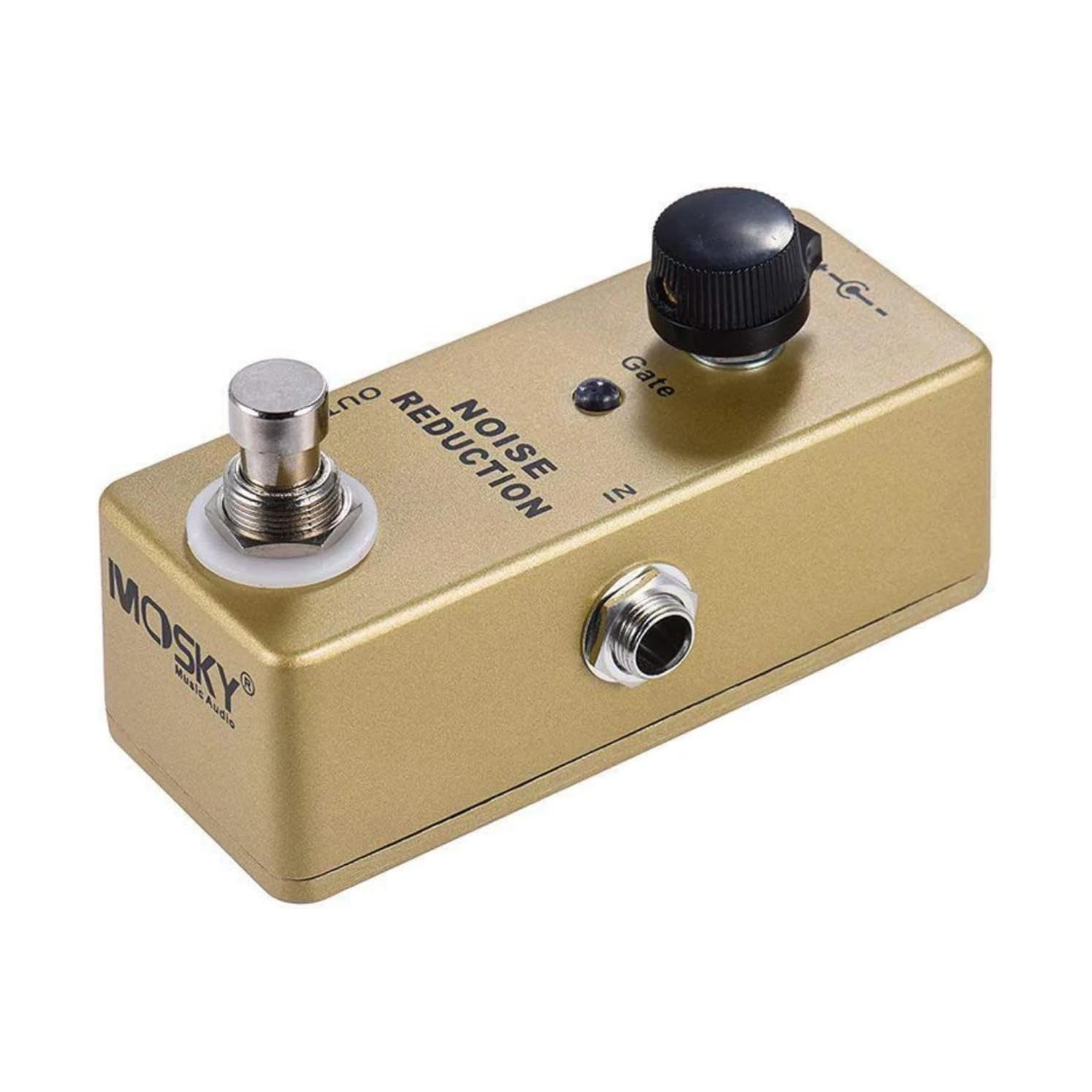 Professional noise reduction gate guitar effects pedal - 26dB efficient noise reduction True bypass design Single knob threshold adjustment