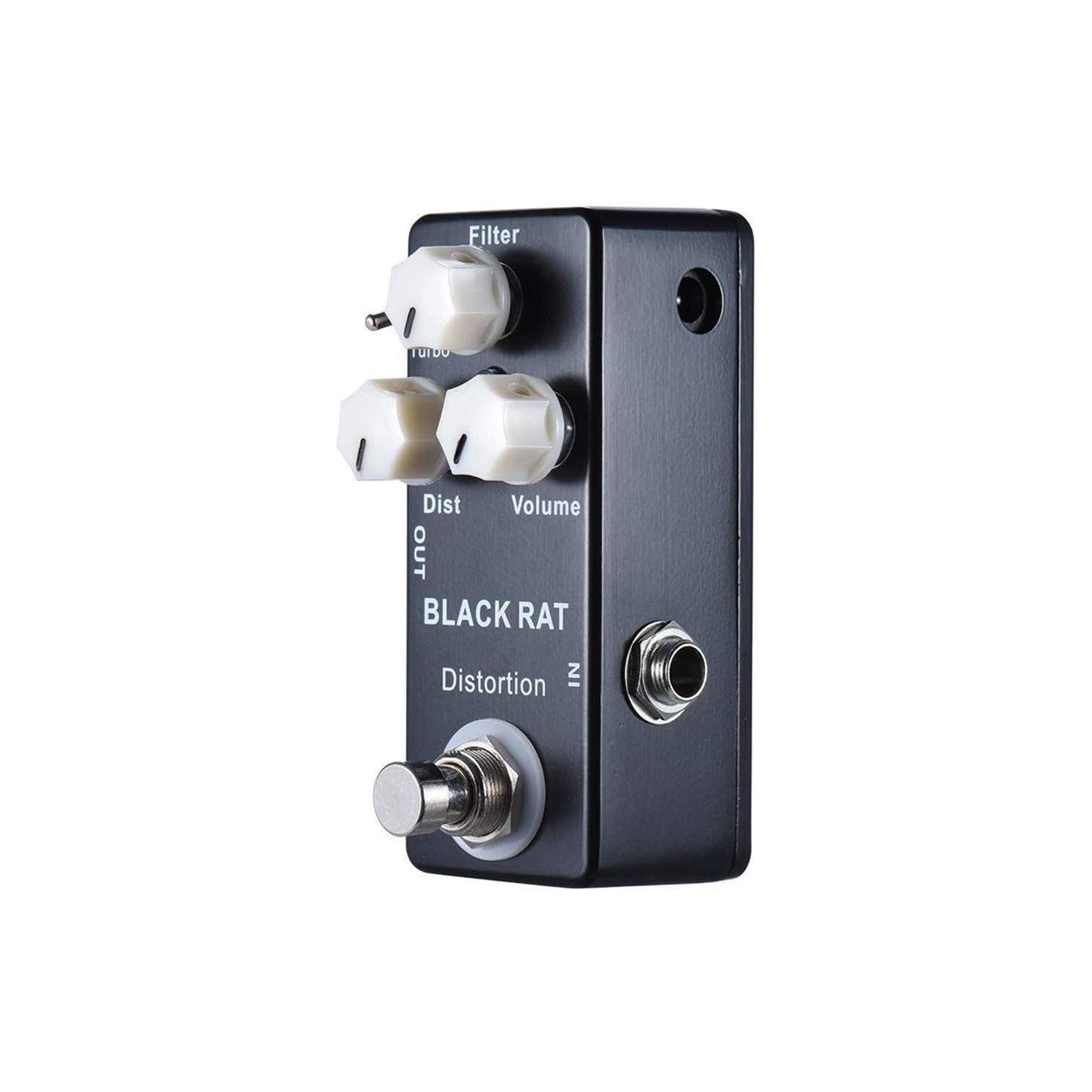 Pédale d'effets de distorsion à deux modes pour guitare - Son de souris classique / Commutateur sonore de souris Turbo Circuit analogique complet