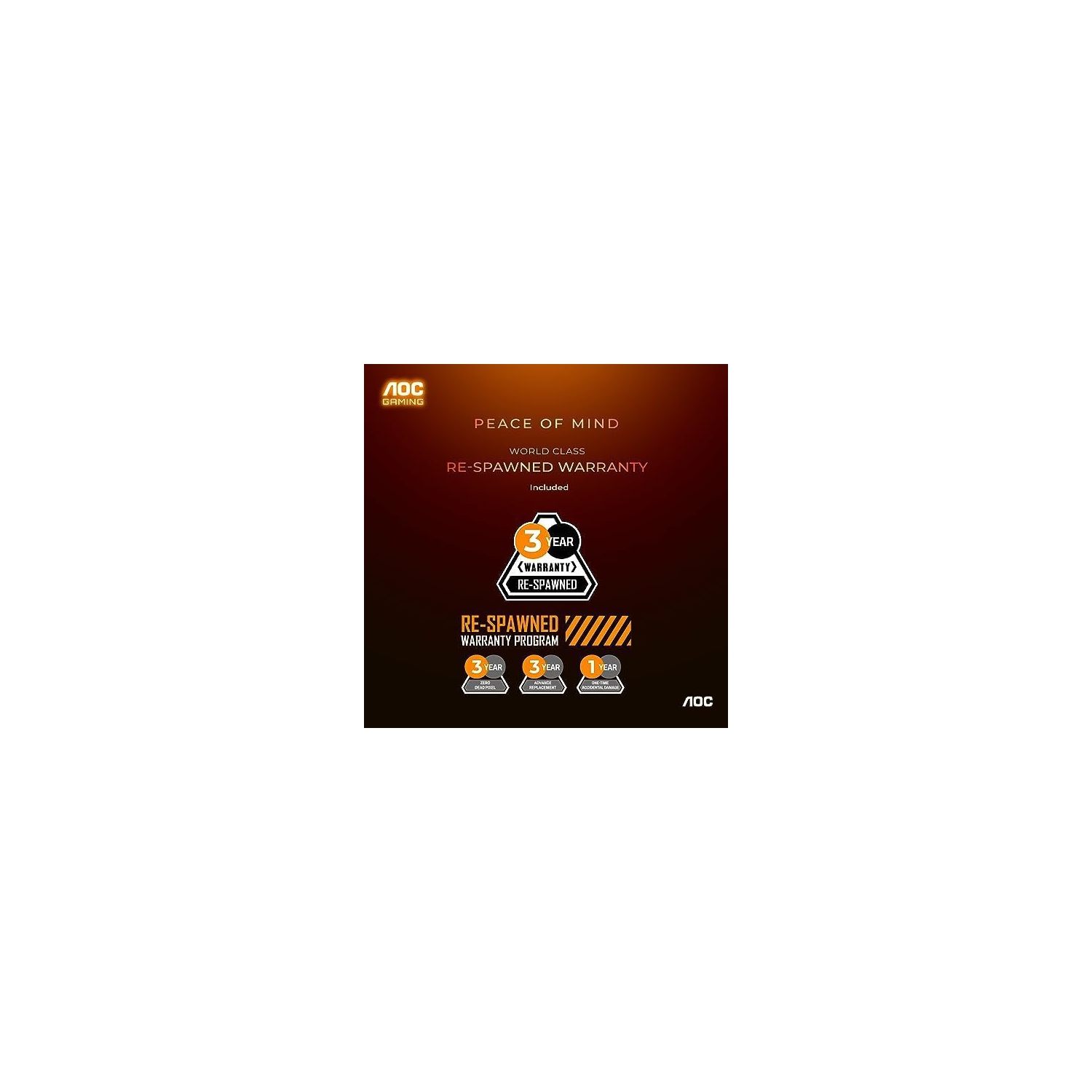 AOC Q27G3XMN 27" 2K QHD Gaming Monitor, 2560x1440, Mini LED, 180Hz, HDMI 2.0 x 1, DisplayPort 1.4 x1, Adaptive Sync, Xbox/PS5/Switch Ready