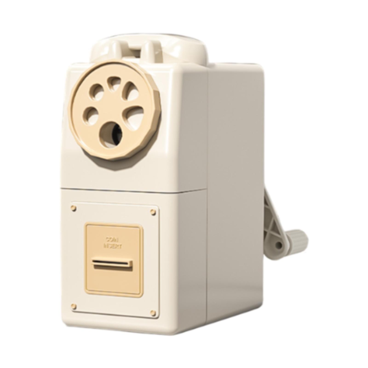 Taille-crayon de grand calibre à trous multiples à manivelle, tige à trous triangulaires, taille-crayon épais, taille-crayon pour élèves de l'école