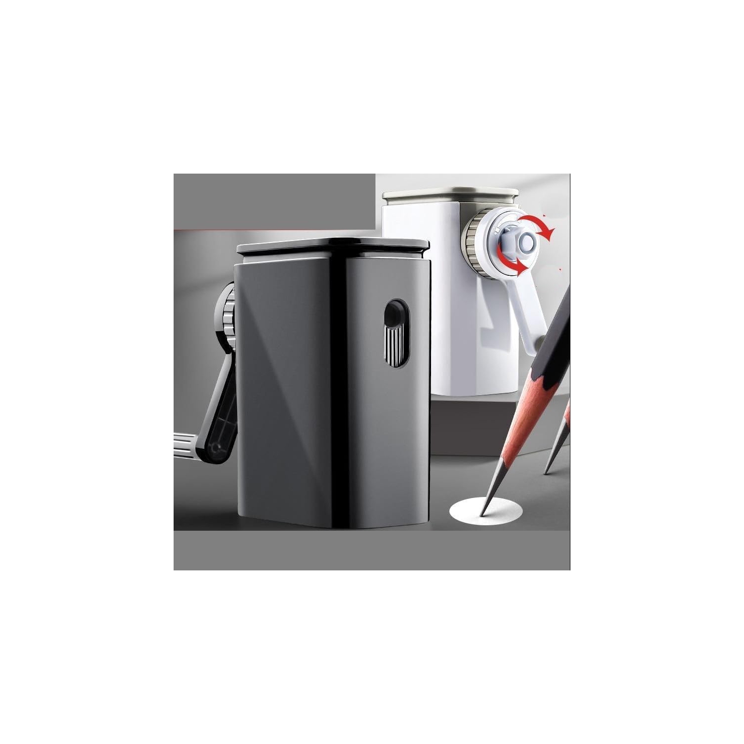 Sketching art student pencil sharpener Sketching pencil sharpener school supplies-white