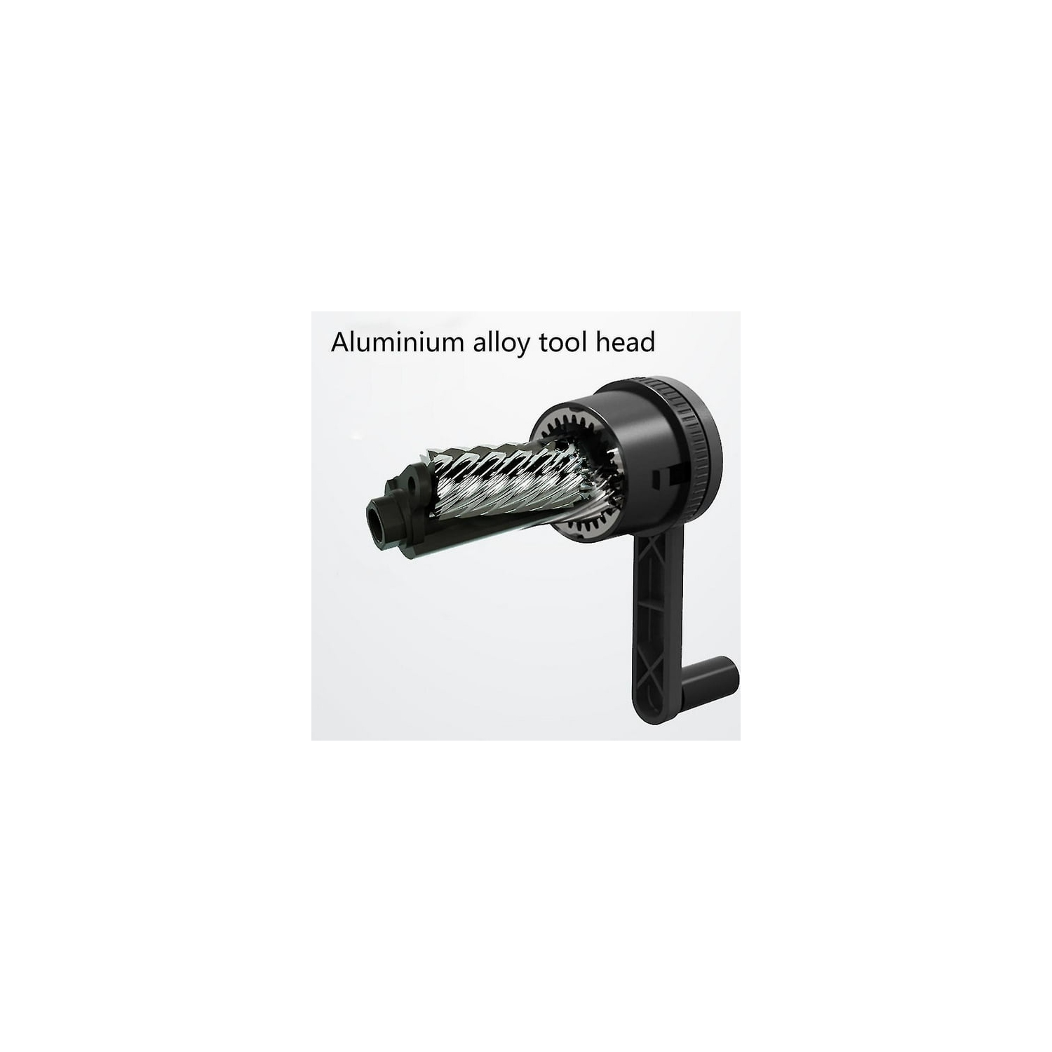 Manual pencil sharpener for art students, 5-speed hand-cranked pencil sharpener for sketching - green