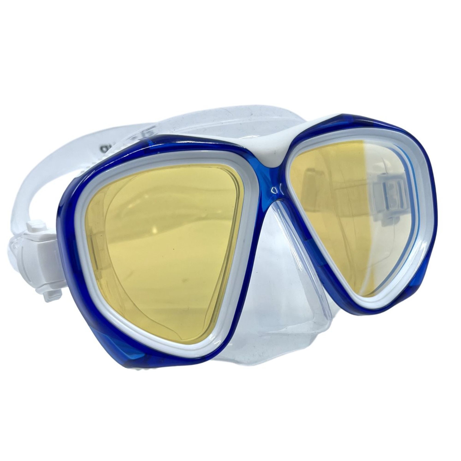 SCAUP OLYMPUS Pro Diving Mask - Snorkeling and Freediving Goggles with Tempered Glass Mirrored Lenses for Adults