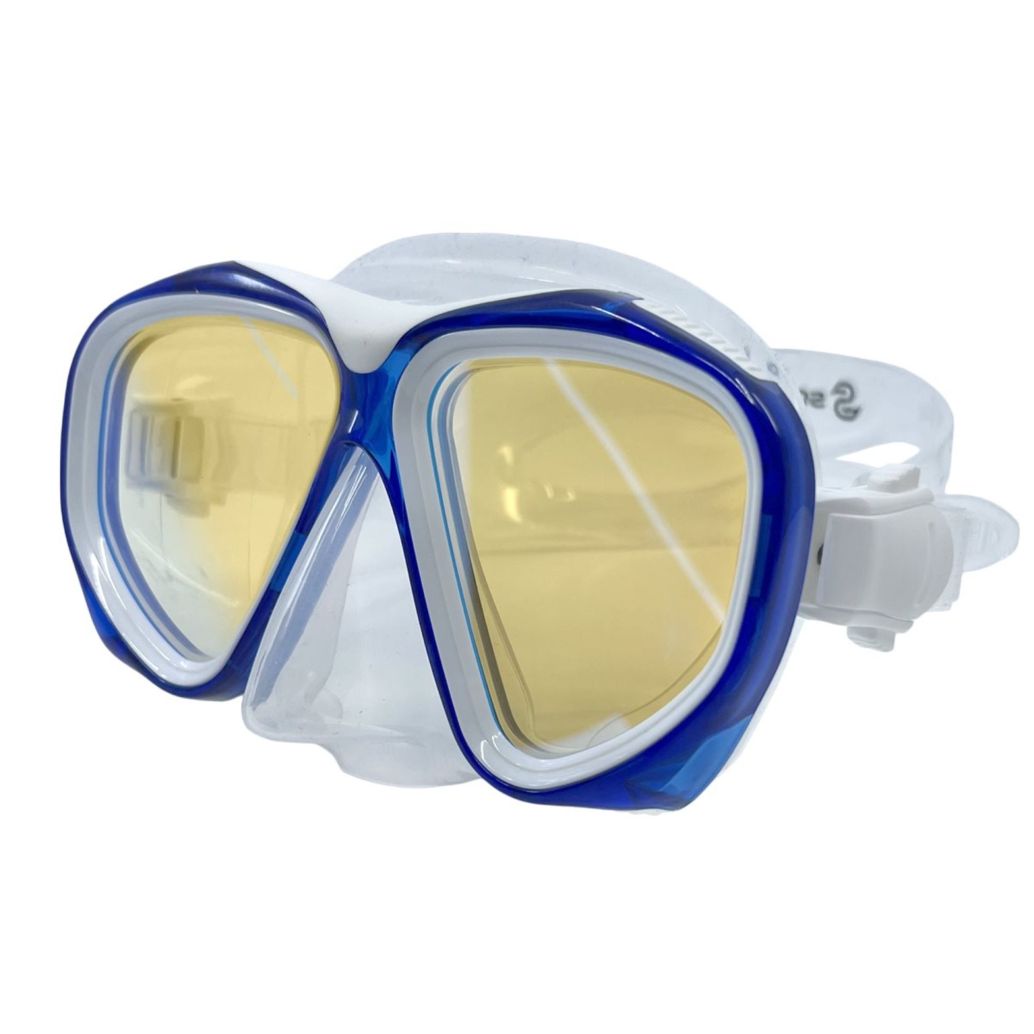 SCAUP OLYMPUS Pro Diving Mask - Snorkeling and Freediving Goggles with Tempered Glass Mirrored Lenses for Adults