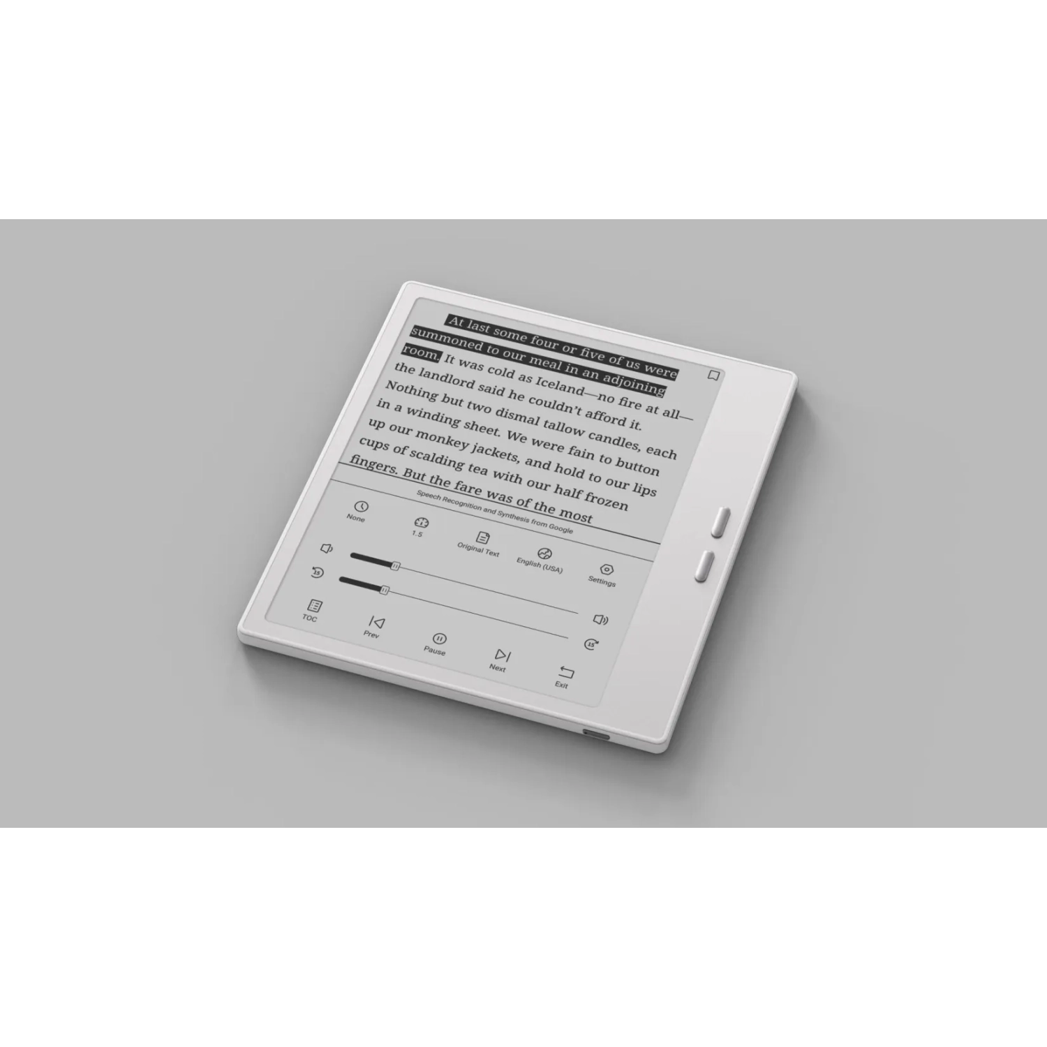 Boox Go 7: 7-inch Monochrome E-Ink E-Reader | 4G 64G | Dark mode | Note-taking(support BOOX InkSense Stylus)