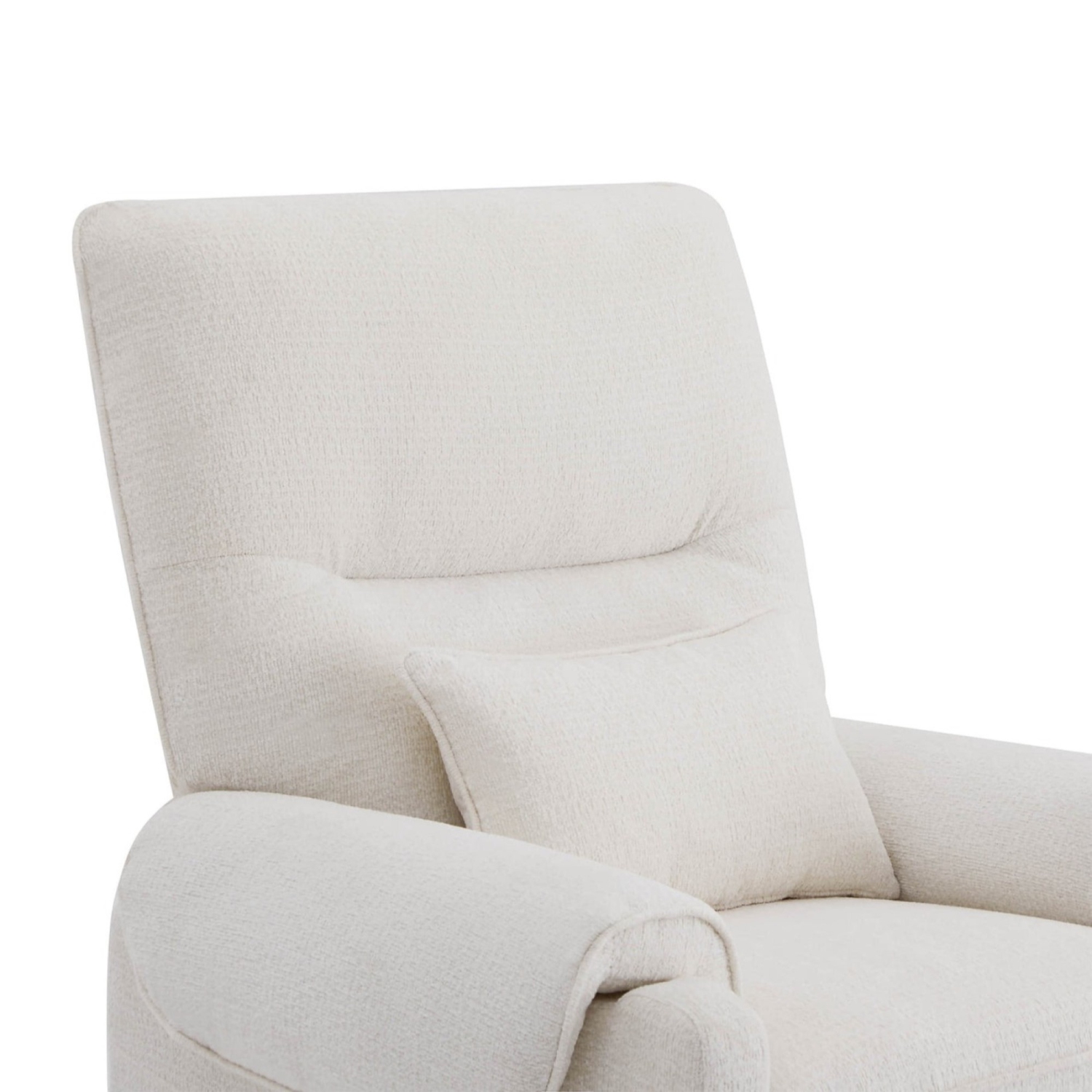 Valencia – Fauteuil inclinable électrique en tissu Performance Xander, beige