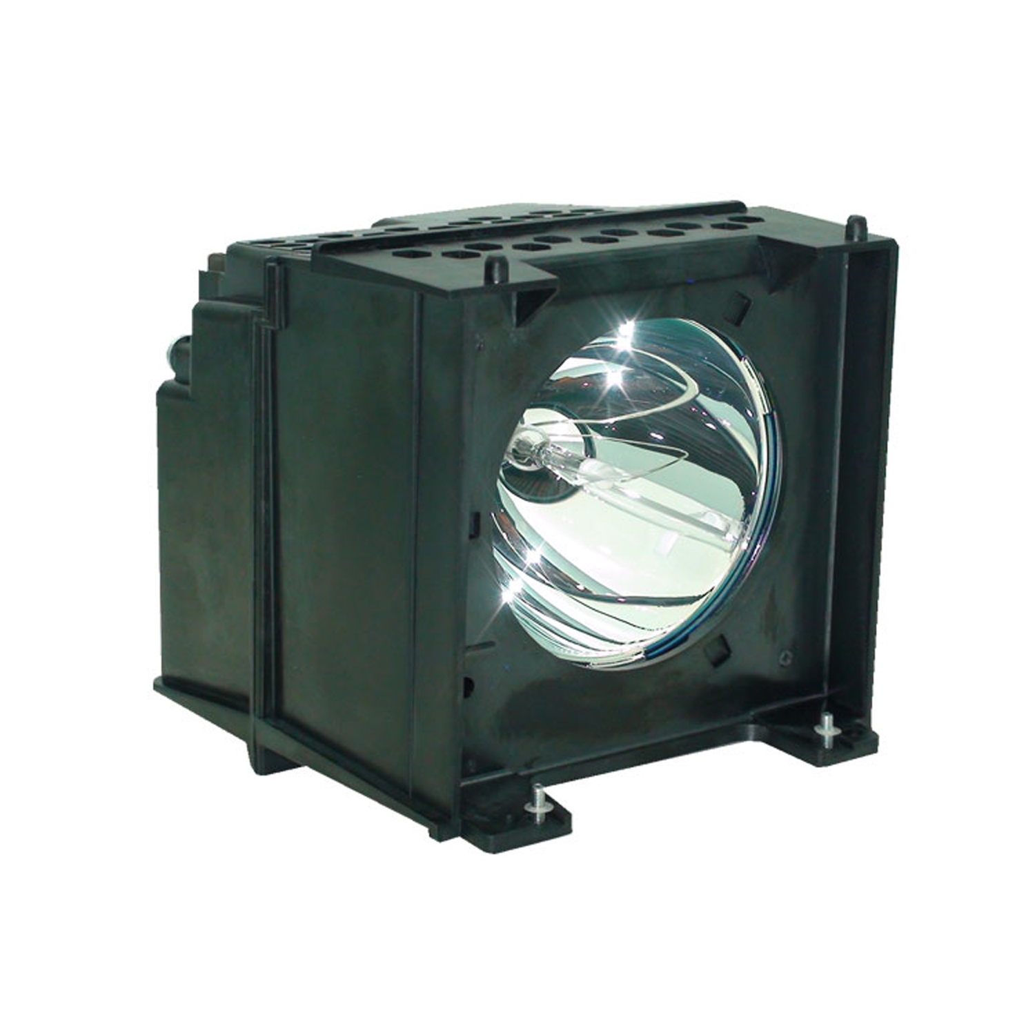 Jaspertronics™ OEM 75008204 Lamp & Housing for Toshiba TVs with Phoenix bulb inside - 1 Year Warranty