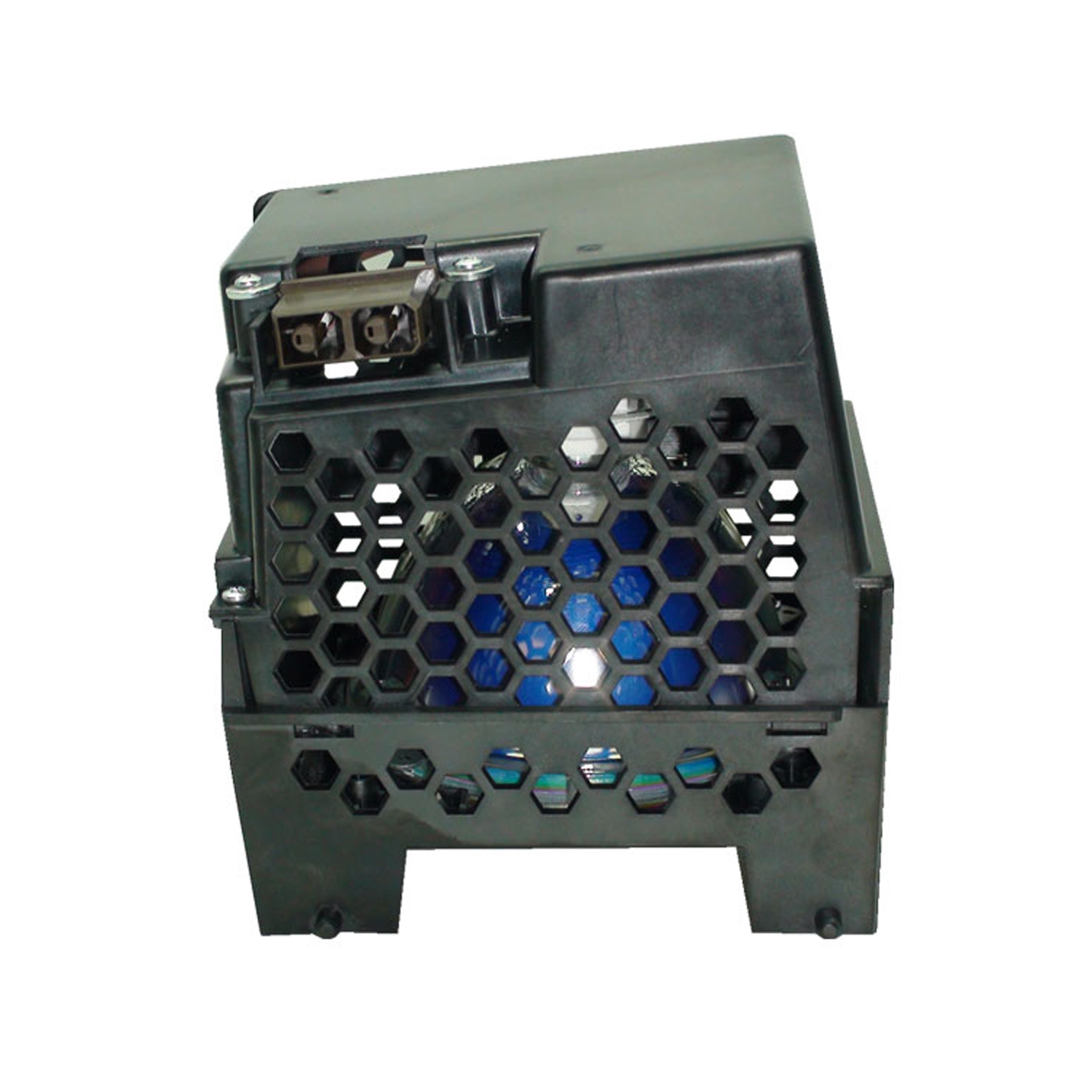 Jaspertronics™ OEM 75008204 Lamp & Housing for Toshiba TVs with Phoenix bulb inside - 1 Year Warranty