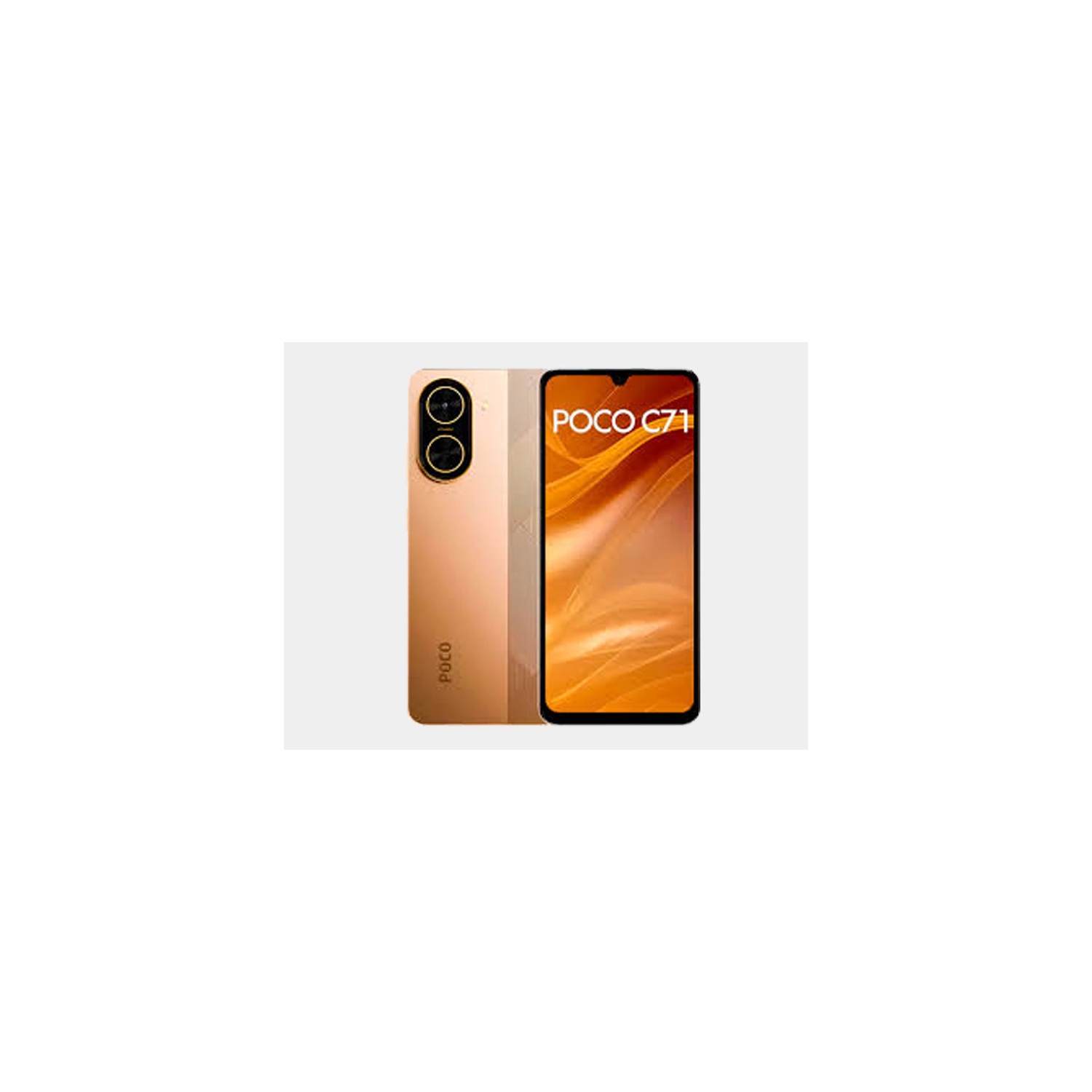 Xiaomi Poco C71 4G 128GB ROM 4GB RAM Dual SIM GSM Unlocked - Gold