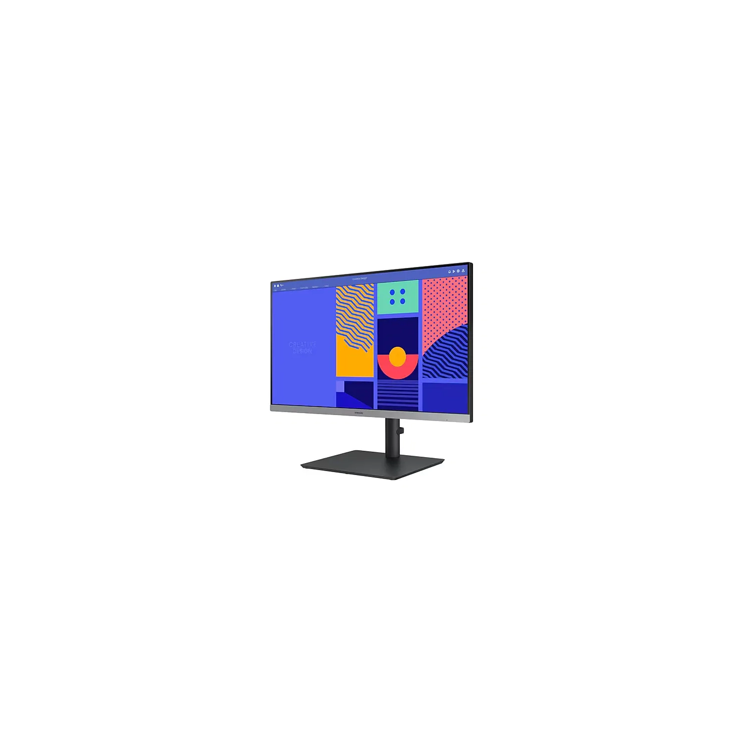 Brand_New – Samsung 24" S4 Essential FHD IPS Monitor with High Adjustment LS24C432GANXZA