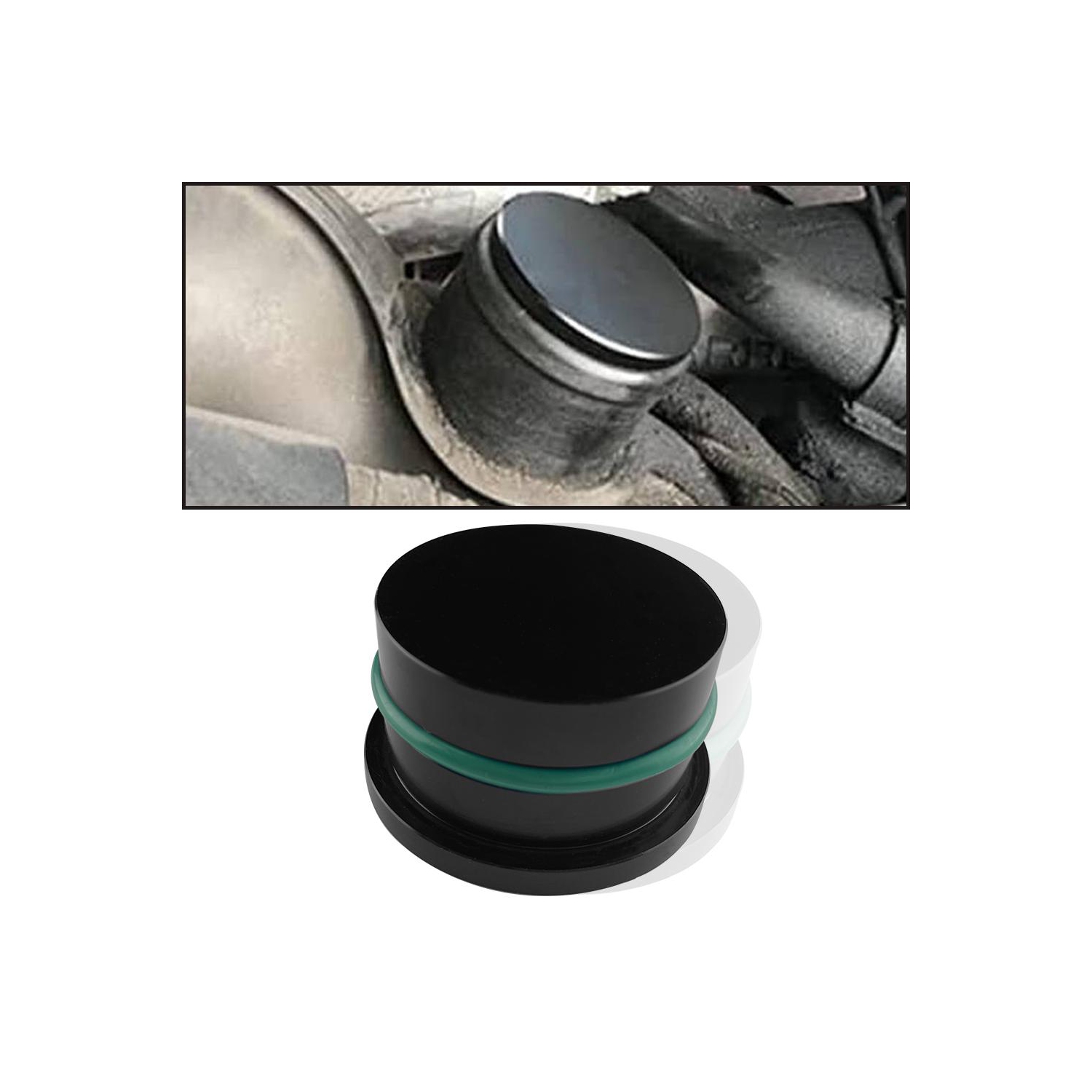 Turbo Piping Kit CCV PCV Reroute Kit For 2004-2010 GMC Chevrolet 6.6L Duramax Diesel