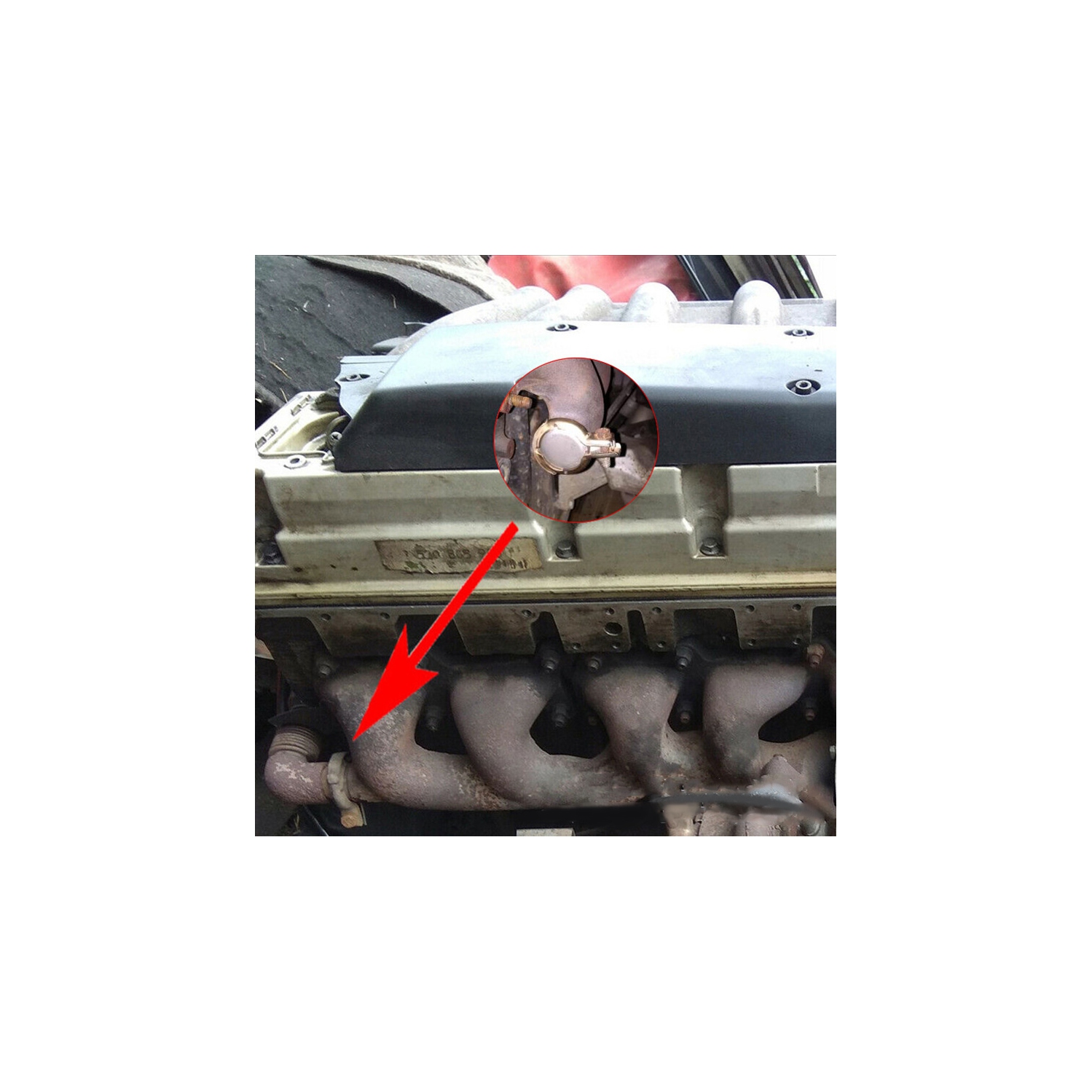 EGR Blanking Blank Kit for Mercedes-Benz E300 W210 S210 OM606 3.0 TD Engine