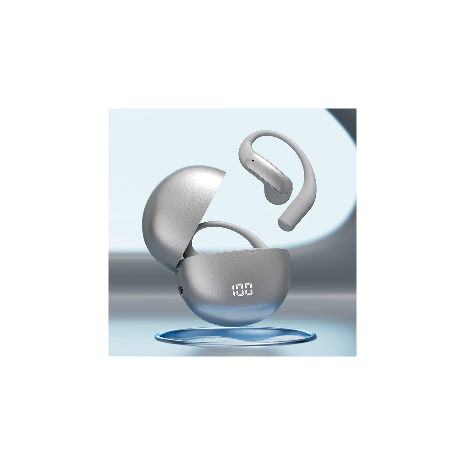 M118AI translation headset, ultra-long battery life, power display, semi-in-ear Bluetooth headset, support 137 language translation, Bluetooth 5.4