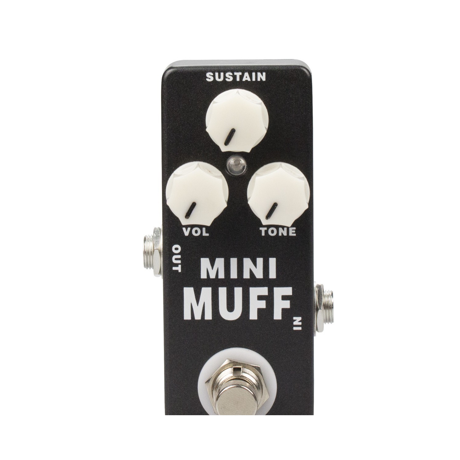 Pédale d'effets de distorsion de guitare complète | Contrôle de tonalité à trois niveaux | Conception de dérivation véritable | Convient aux