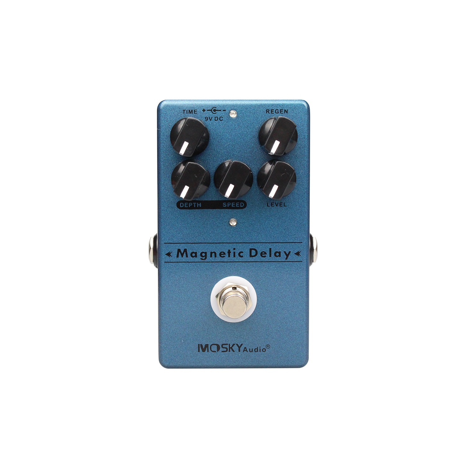 Guitar Delay Effects | 40-600ms adjustable | Modulation Depth Control | Tape Simulation | Full Metal Body