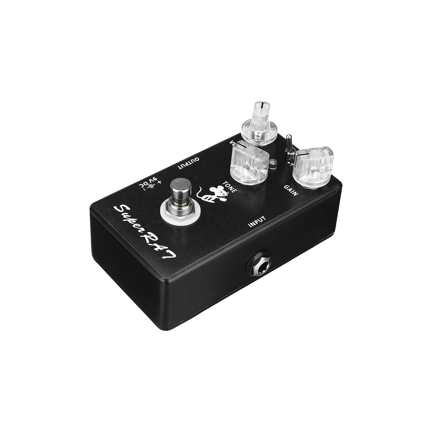 SUPER RAT three-mode distortion effects pedal | Classic RAT upgrade | Distortion/excitation/preamplifier three-in-one | Portable design