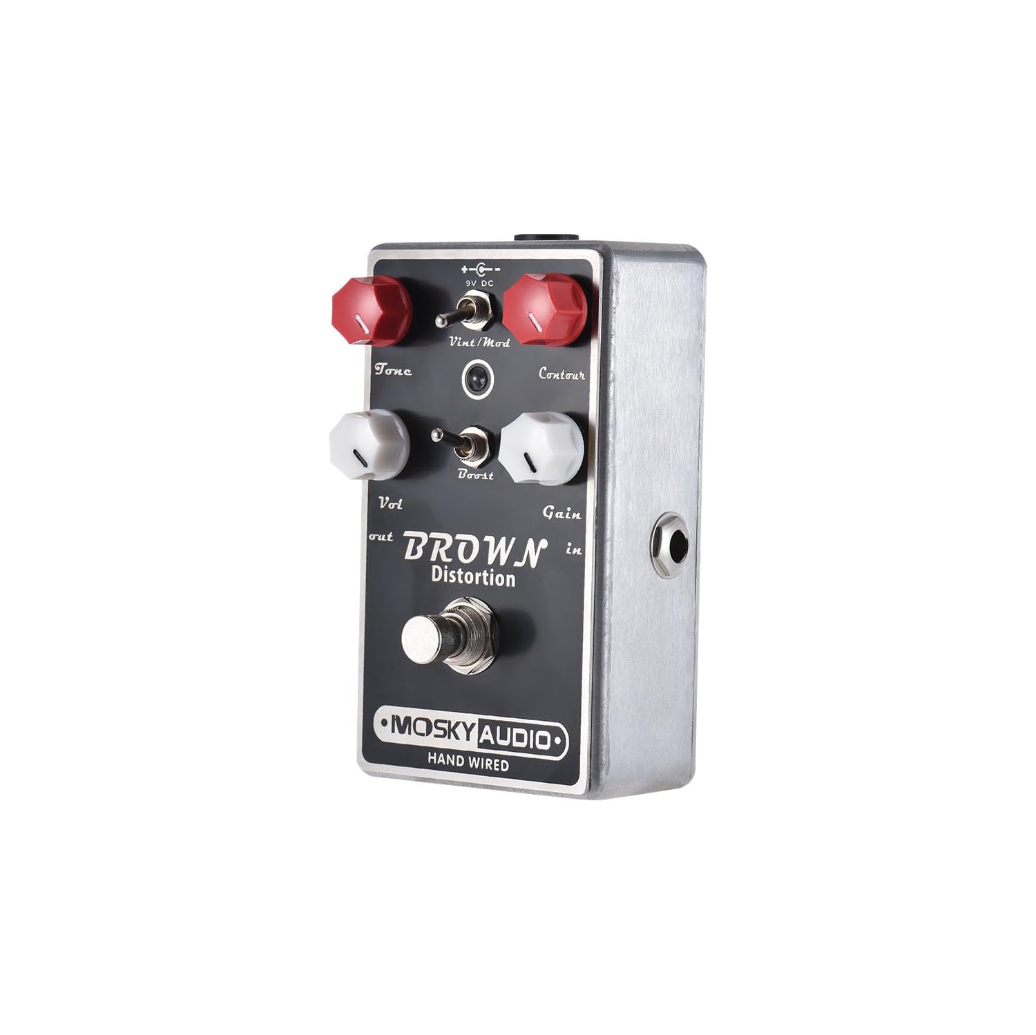 Dual-mode gain guitar effects pedal | Vintage/modern tone switching | Four-knob precision control | Full metal body