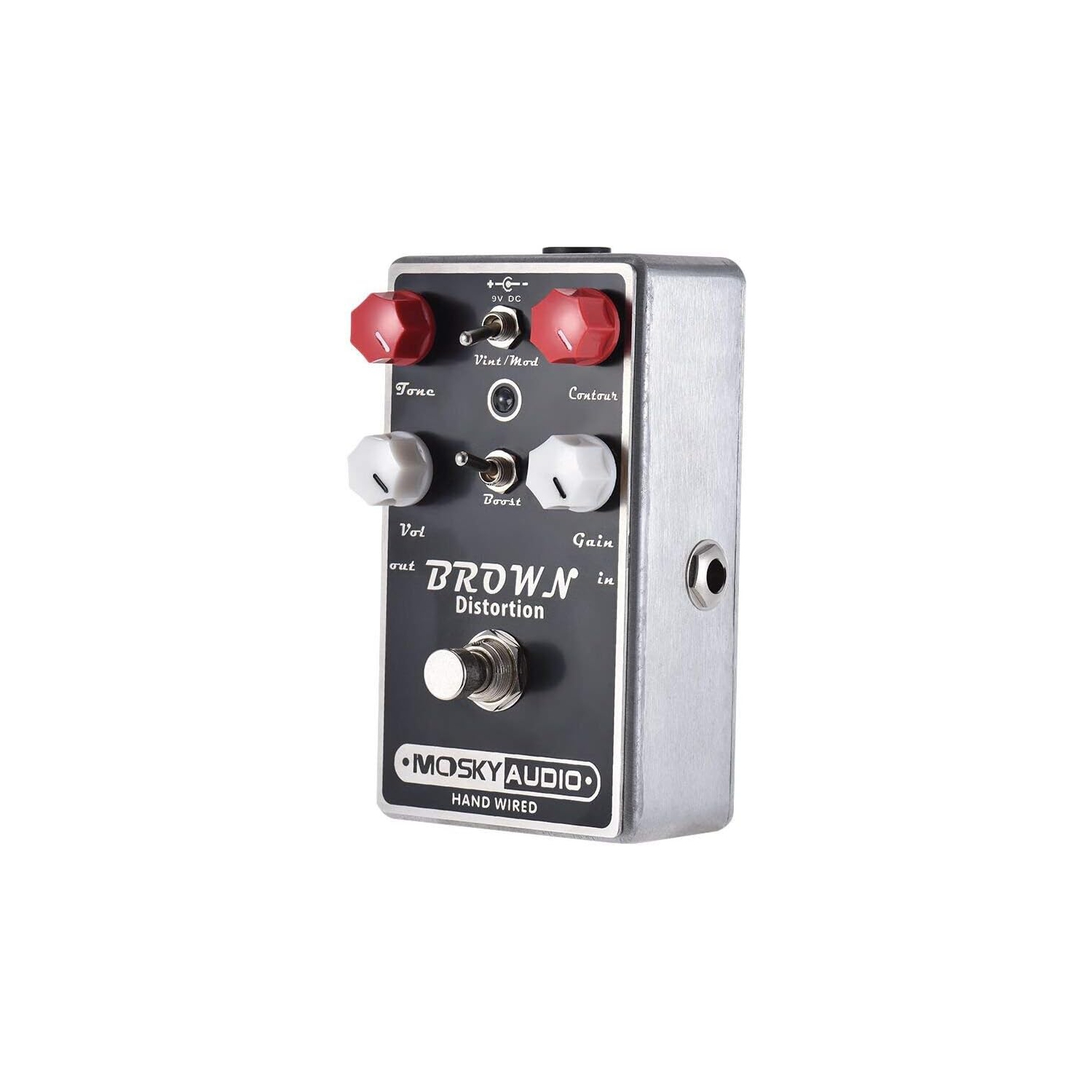 Dual-mode gain guitar effects pedal | Vintage/modern tone switching | Four-knob precision control | Full metal body