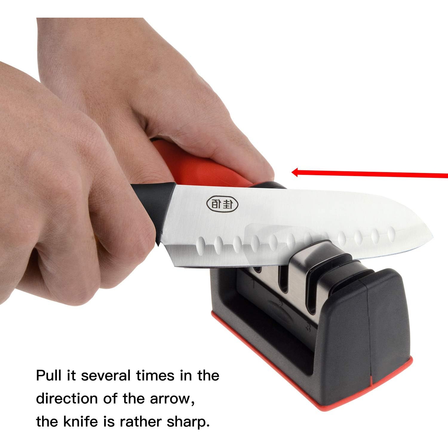 Affûteur de couteaux domestique multifonction, couteau rapide et ciseaux, pierre d'affûtage, affûteur en acier inoxydable au tungstène, outil de