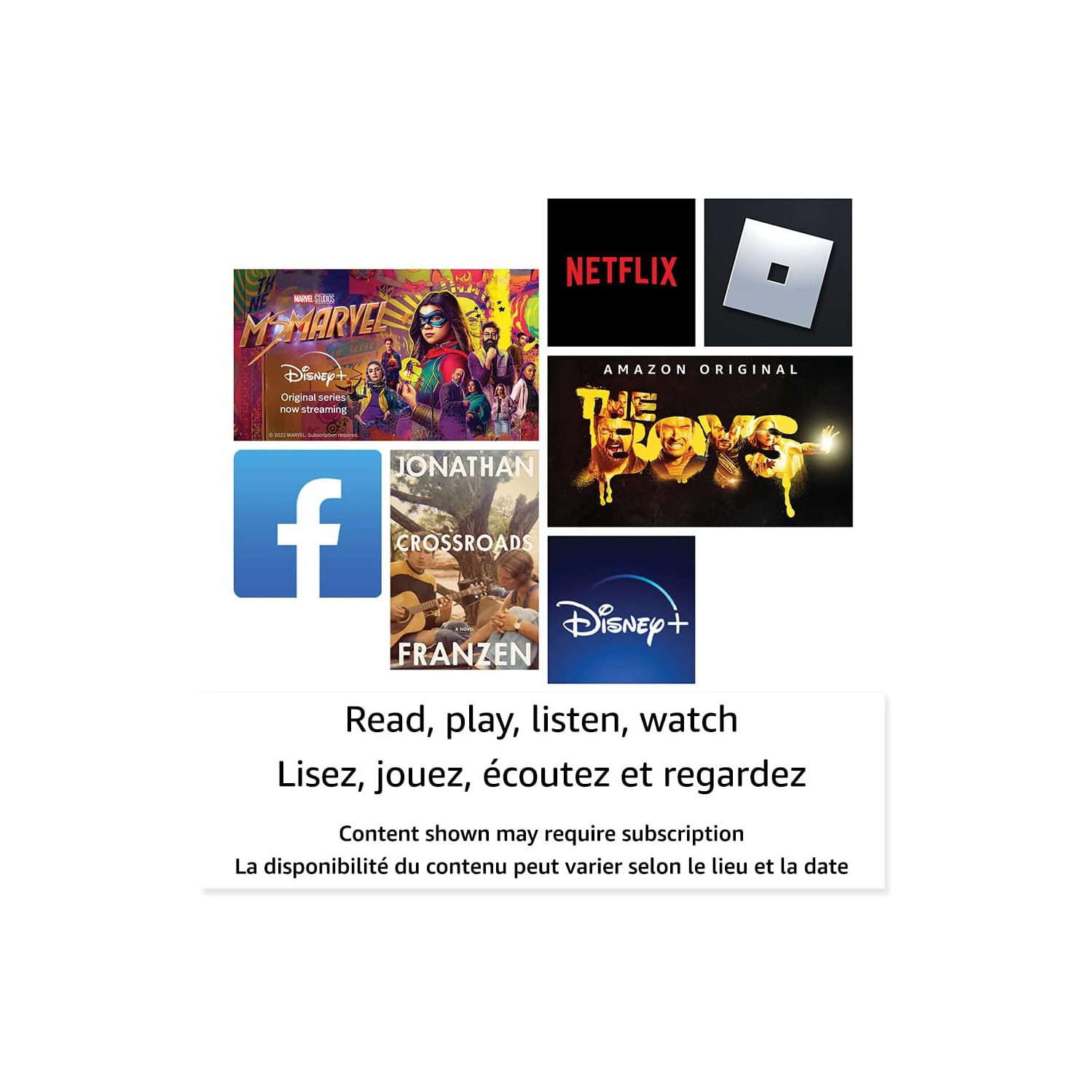 Tablette Fire HD 8 d'Amazon, écran HD de 8 po, 32 Go - Boîte ouverte