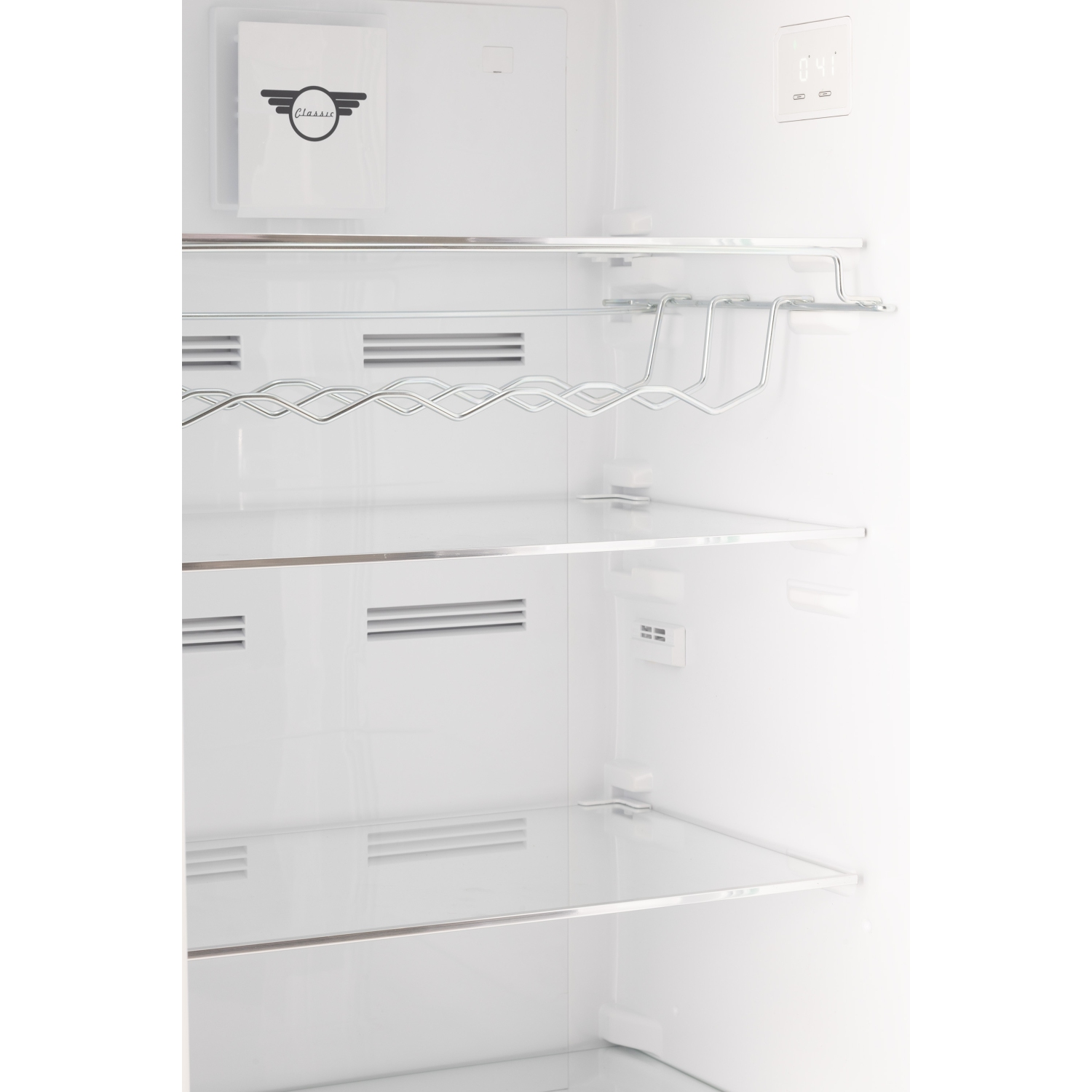 Unique Appliances Classic Retro 11 cu.ft. Top Freezer Refrigerator - Marshmallow White