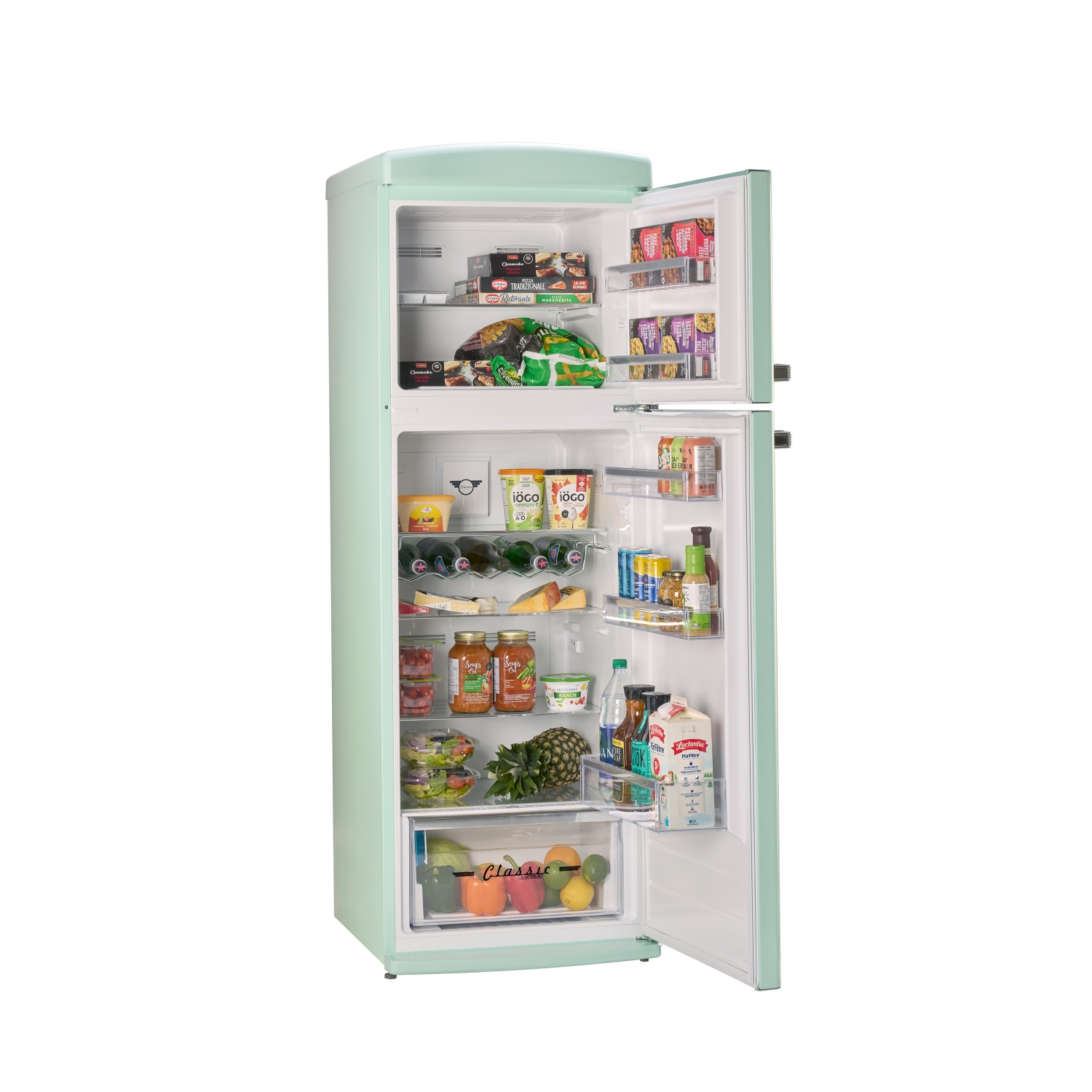 Unique Appliances Classic Retro 11 cu.ft. Top Freezer Refrigerator - Summer Mint Green