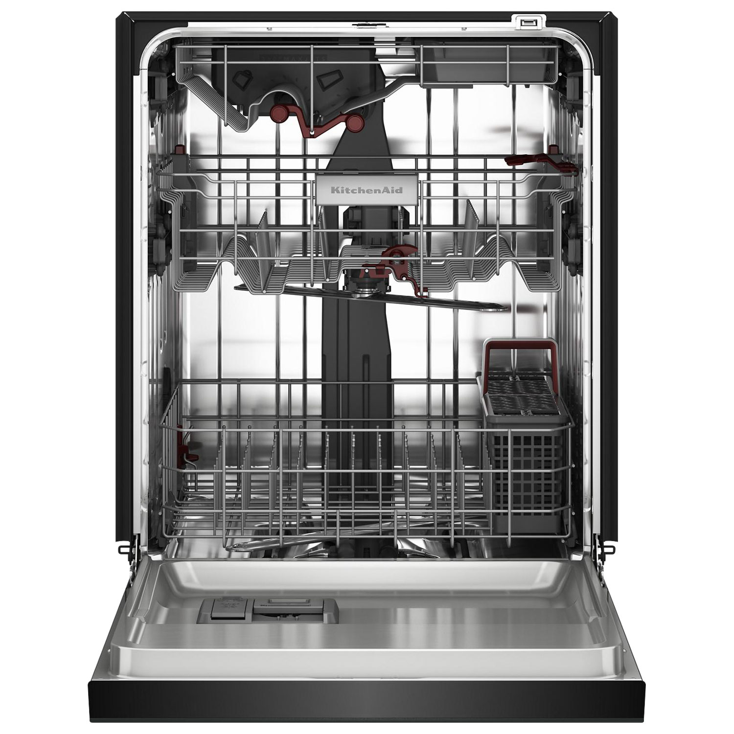 KitchenAid 24" 44dB Built-In Dishwasher w/ Stainless Steel Tub & Third Rack - Juniper