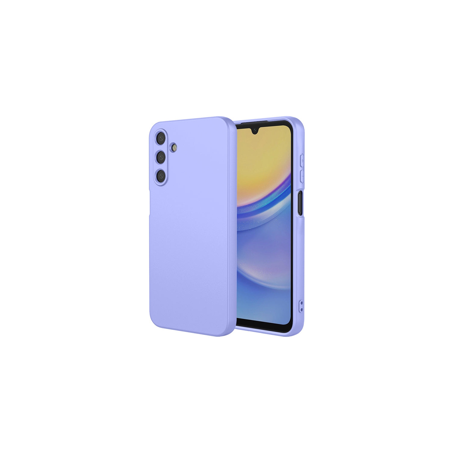 PANDACO Soft Shell Matte Pastel Purple Case for Samsung Galaxy A16