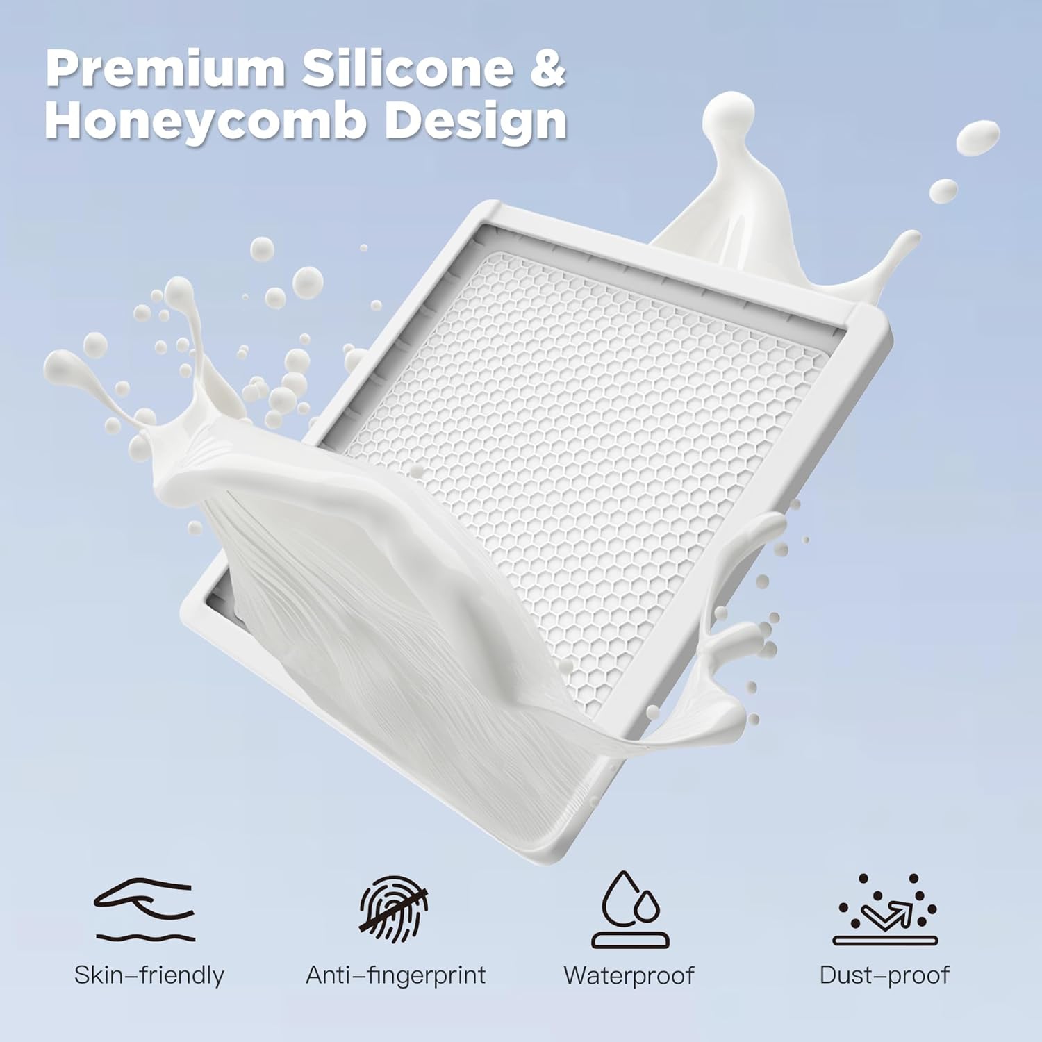 Protective Case Silicone Cover for Starlink Mini,Silicone Case for Starlink Mini Satellite Dish,Antenna Transmitter Waterproof Full Cover Shell for