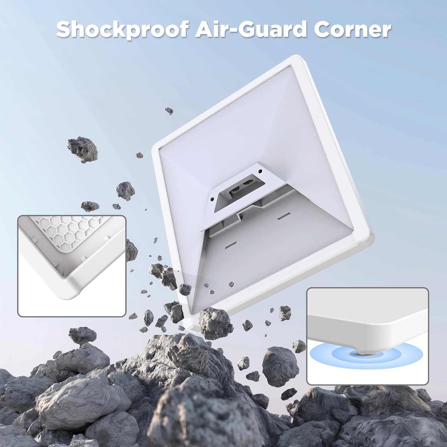 Protective Case Silicone Cover for Starlink Mini,Silicone Case for Starlink Mini Satellite Dish,Antenna Transmitter Waterproof Full Cover Shell for