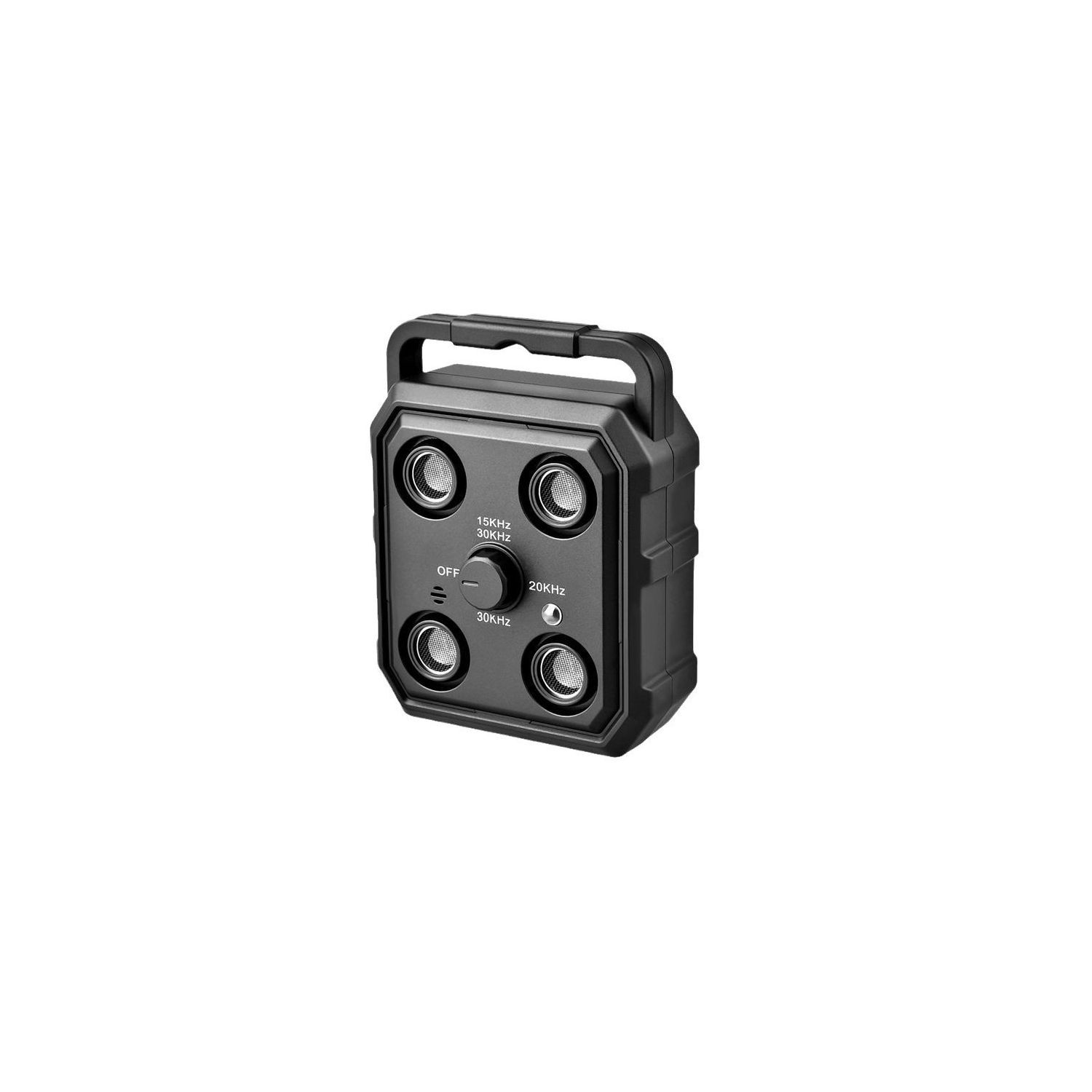 Brand new mini ultrasonic dog repeller training bark stopper smart portable outdoor self-defense rechargeable 4 times head ultrasonic dog barking