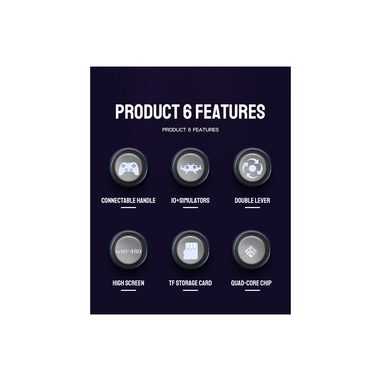 New RX6S open source handheld game console Linux system Retro classic arcade PSP PX6S retro handheld game console 3.5-inch HD IPS screen 64GB large