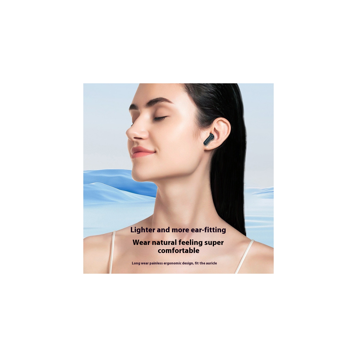 Nouveaux écouteurs 100 % sans fil à traduction intelligente, haute qualité sonore, très longue endurance, écouteurs à réduction du bruit MIC à faible