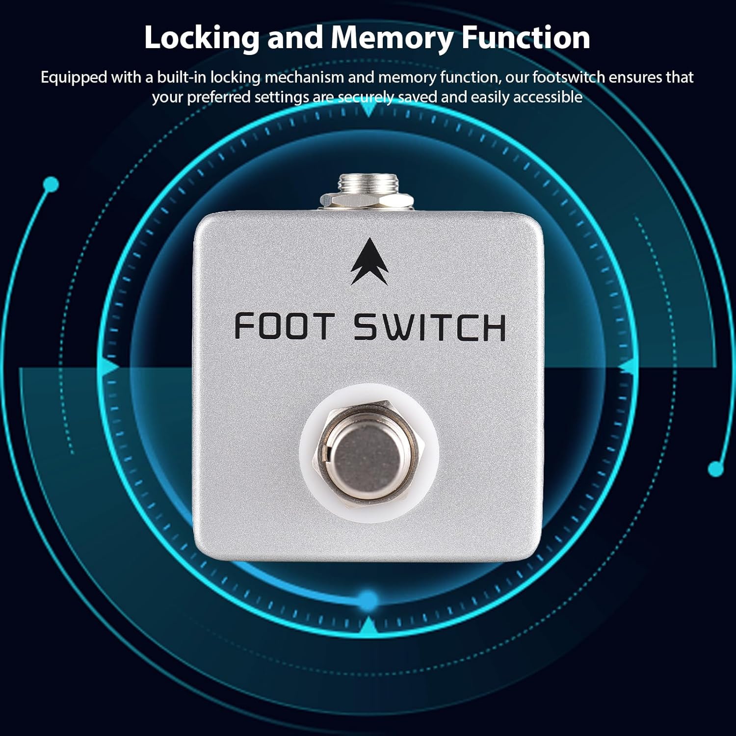 Guitar pedal effects | Metal foot channel switcher | Direct connection without power supply | 55 ultra-thin body | Universal for speakers | For beat