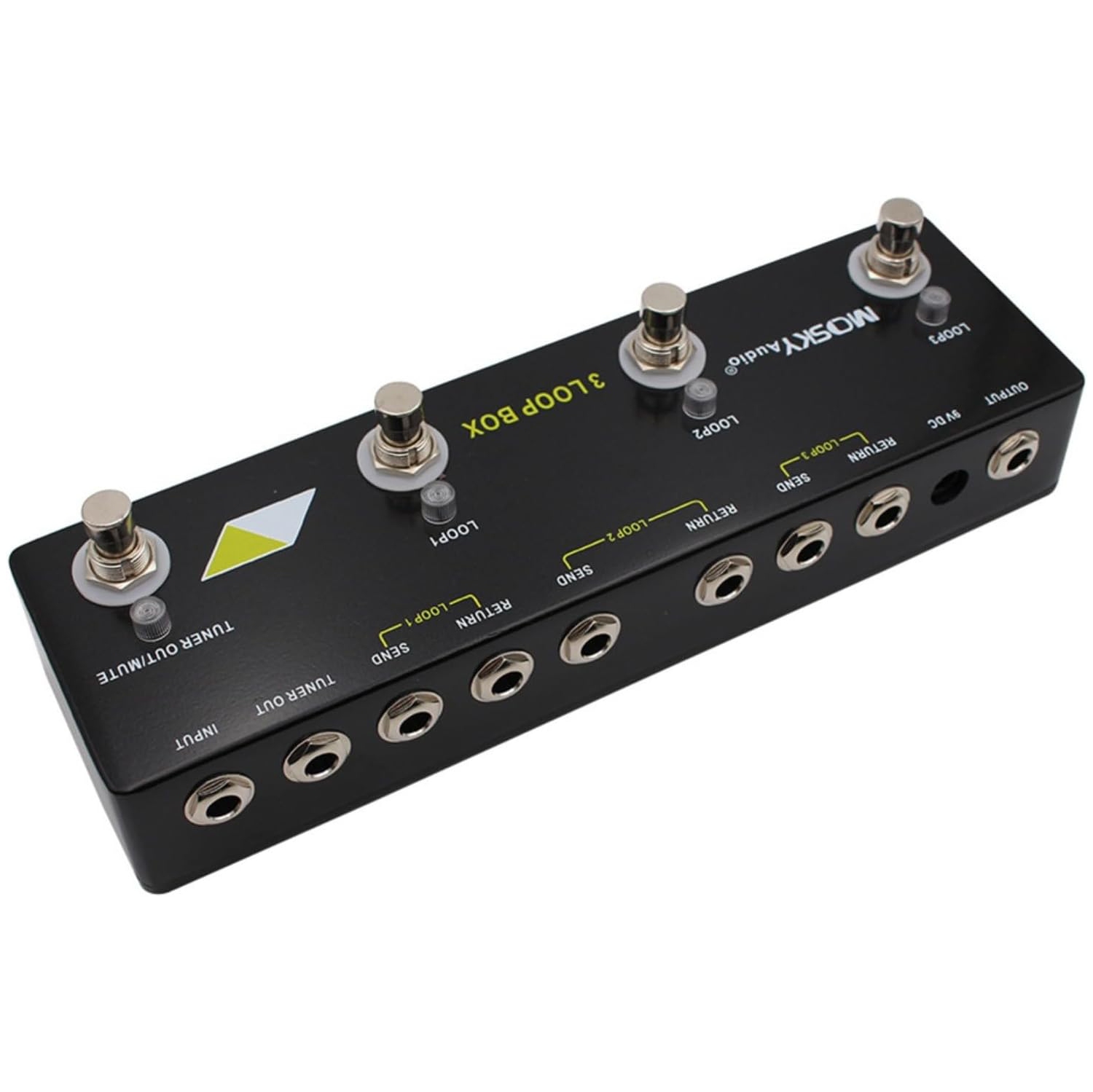 Boucleur de guitare, pédale d'effets en boucle, capacités de boucle multiples, pédale de boucle de guitare électrique pour guitare, basse et clavier,