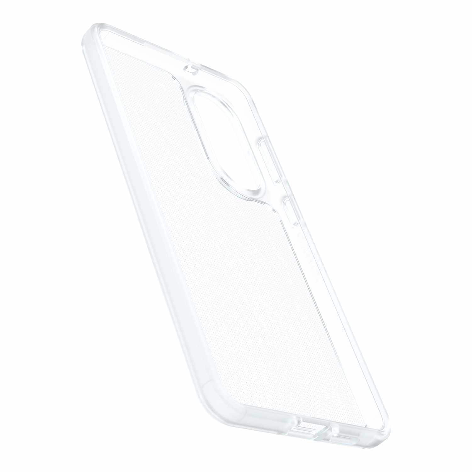 Étui React d'OtterBox | Conçu pour Galaxy S25 Edge | Transparent avec teinte bleue