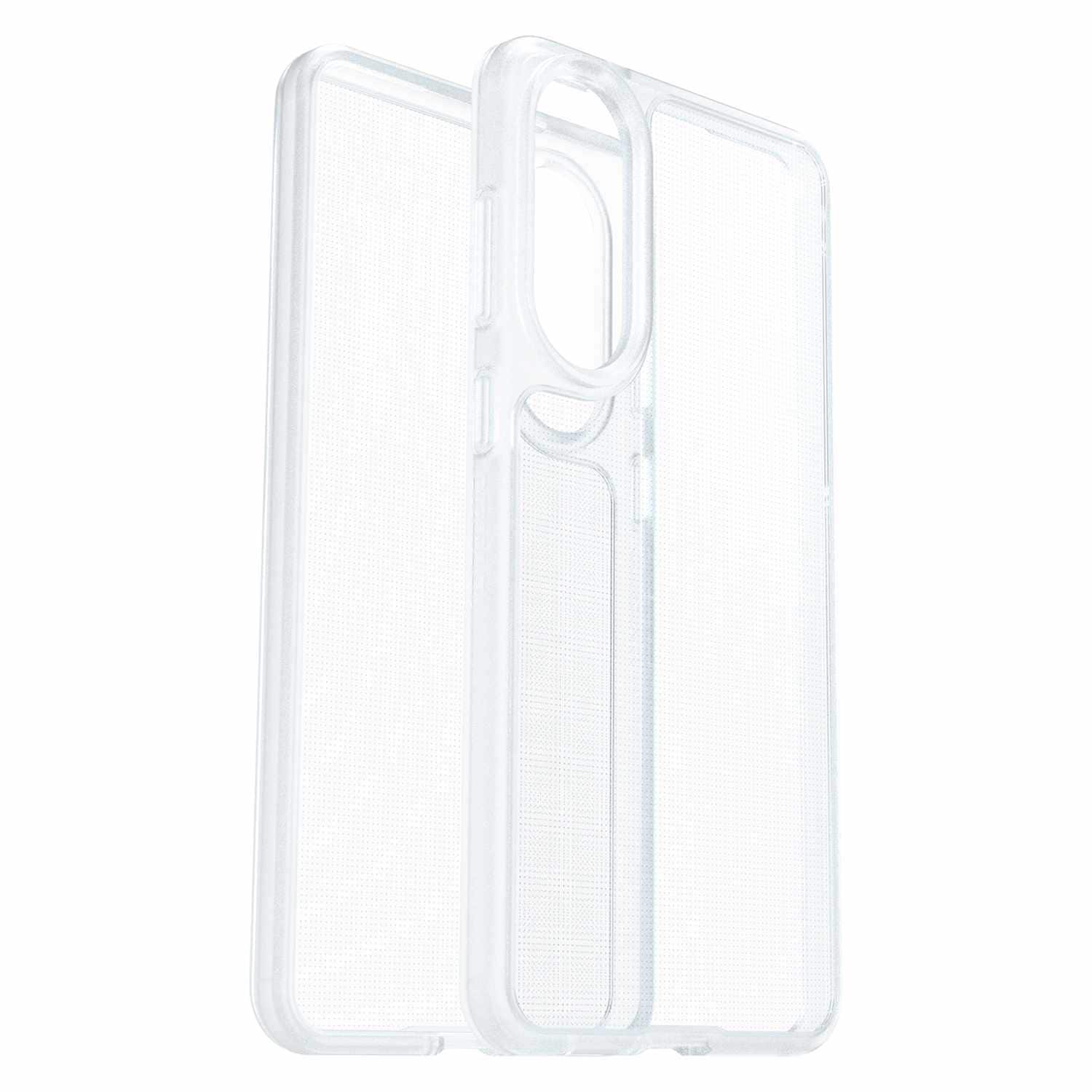 Étui React d'OtterBox | Conçu pour Galaxy S25 Edge | Transparent avec teinte bleue