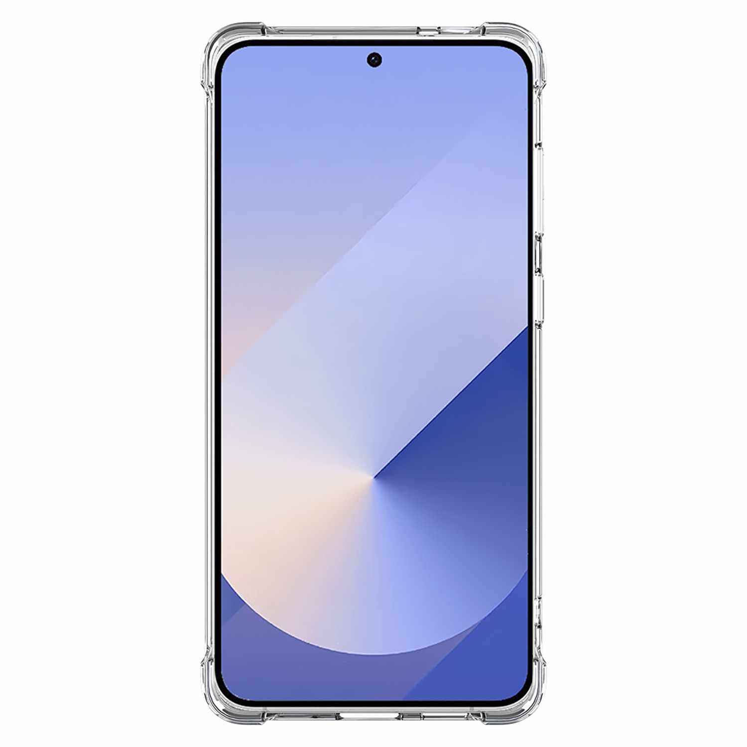 Blu Element – Étui transparent robuste DropZone avec aimants | Conçu pour le Galaxy S25 Edge | Transparent