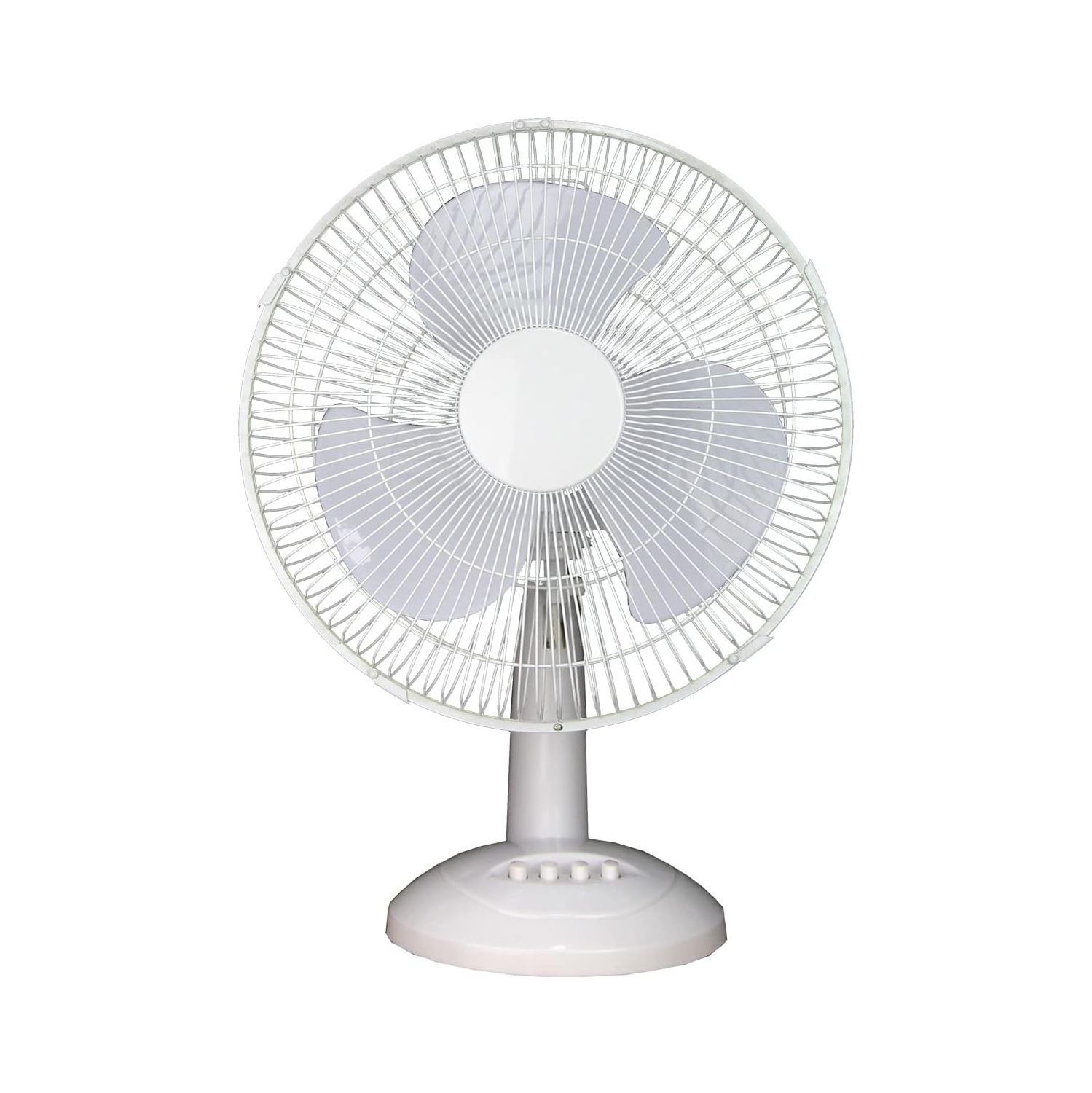 Ventilateur de bureau oscillant de 12&nbsp;po de Tooltech – 3 réglages de vitesse, fonctionnement silencieux, débit d'air réglable, légèreté,