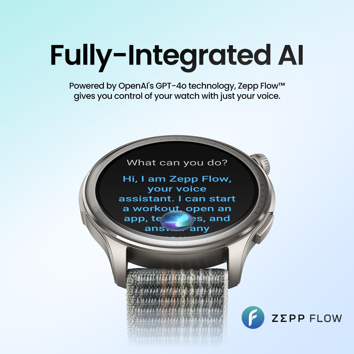 Boîte ouverte - Montre intelligente à écran AMOLED Balance de 1,5 po d'Amazfit, entraîneur d'entraînement IA, GPS, Alexa intégrée, appels