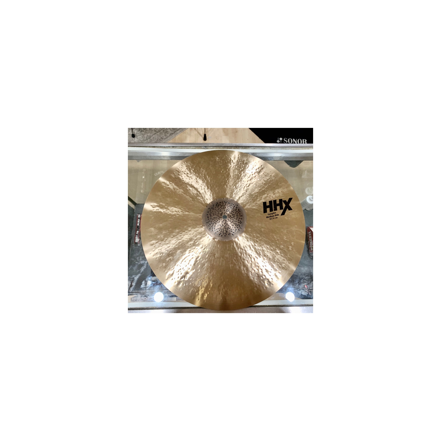 Cymbale à roulement moyen HHX Complex 12012XCN de Sabian - 20&nbsp;po