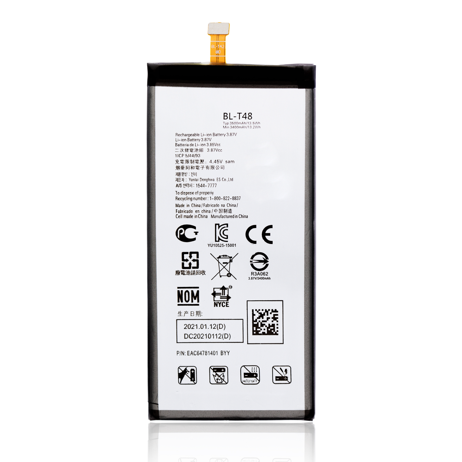 Replacement Battery Compatible For LG Stylo 6