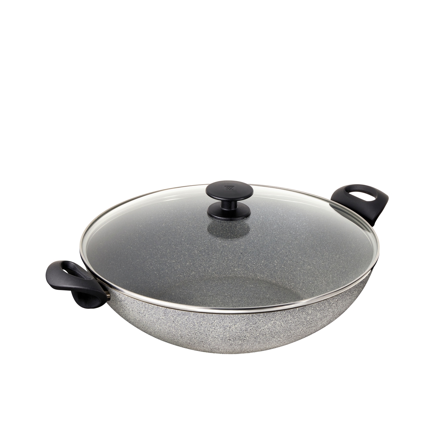 Wok en aluminium ZWILLING Ferrara Granitium 36&nbsp;cm/14&nbsp;po