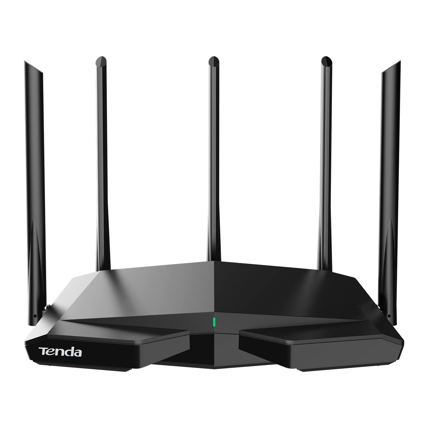 Tenda AXE5700 Smart WiFi 6E Router, Tri-Band Gigabit Wireless Router for Home, Best WiFi Router for Gaming and VR, AX Router with 5 * 6dBi High-Gain Antennas (RX27Pro) - Open Box