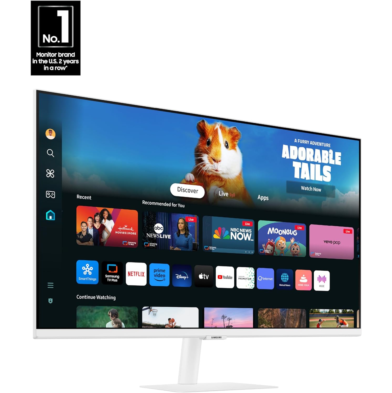 Samsung 32" FHD 60Hz 4ms GTG VA LCD Gaming Monitor - White