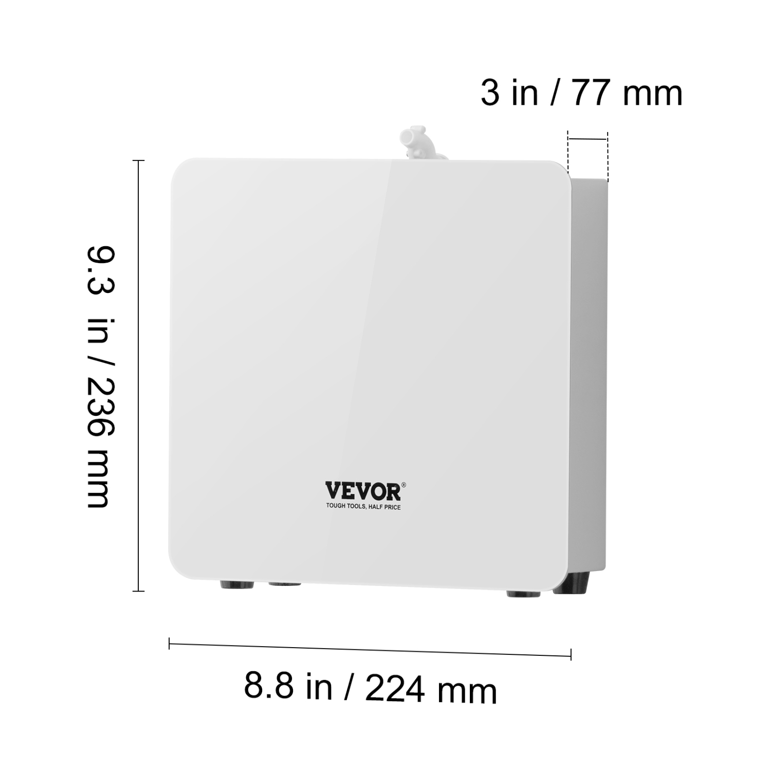 VEVOR 480ml Scent Air Machine, Bluetooth Smart Essential Oil Diffuser, 2500sq.ft Waterless Scent Diffuser with Cold Air Technology, Aromatherapy