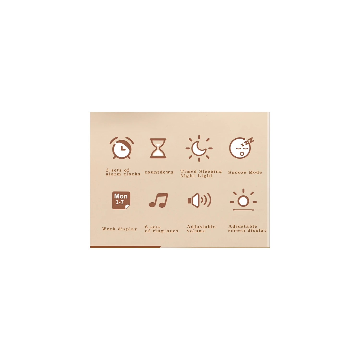 Dual alarm clock, good looking, loud volume, can wake up children's alarm clock, suitable for bedroom, suitable for teenagers, children's sleep