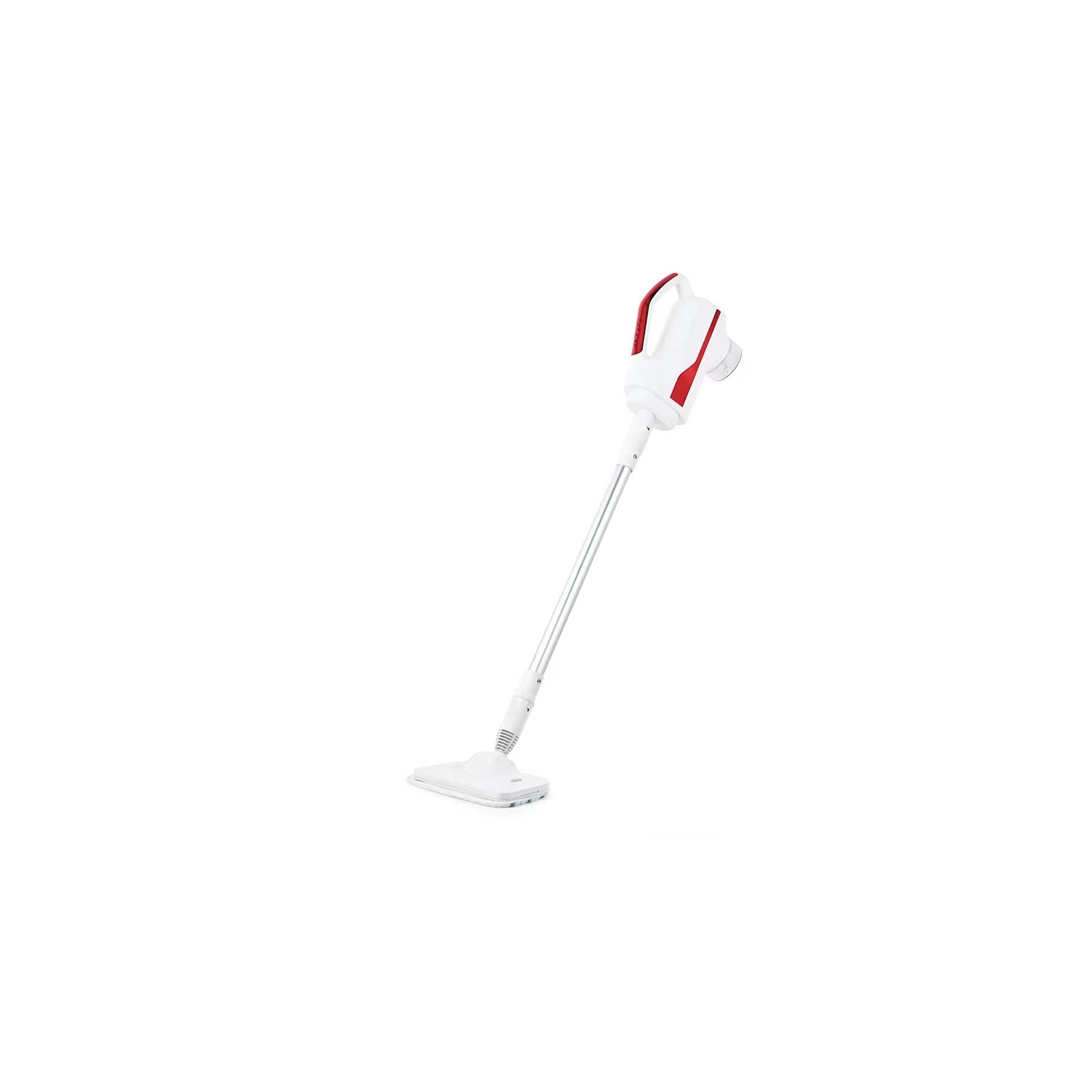 Steam mop, multifunctional electric high temperature steam cleaner, handheld mopping machine, removable floor steamer - ivory white